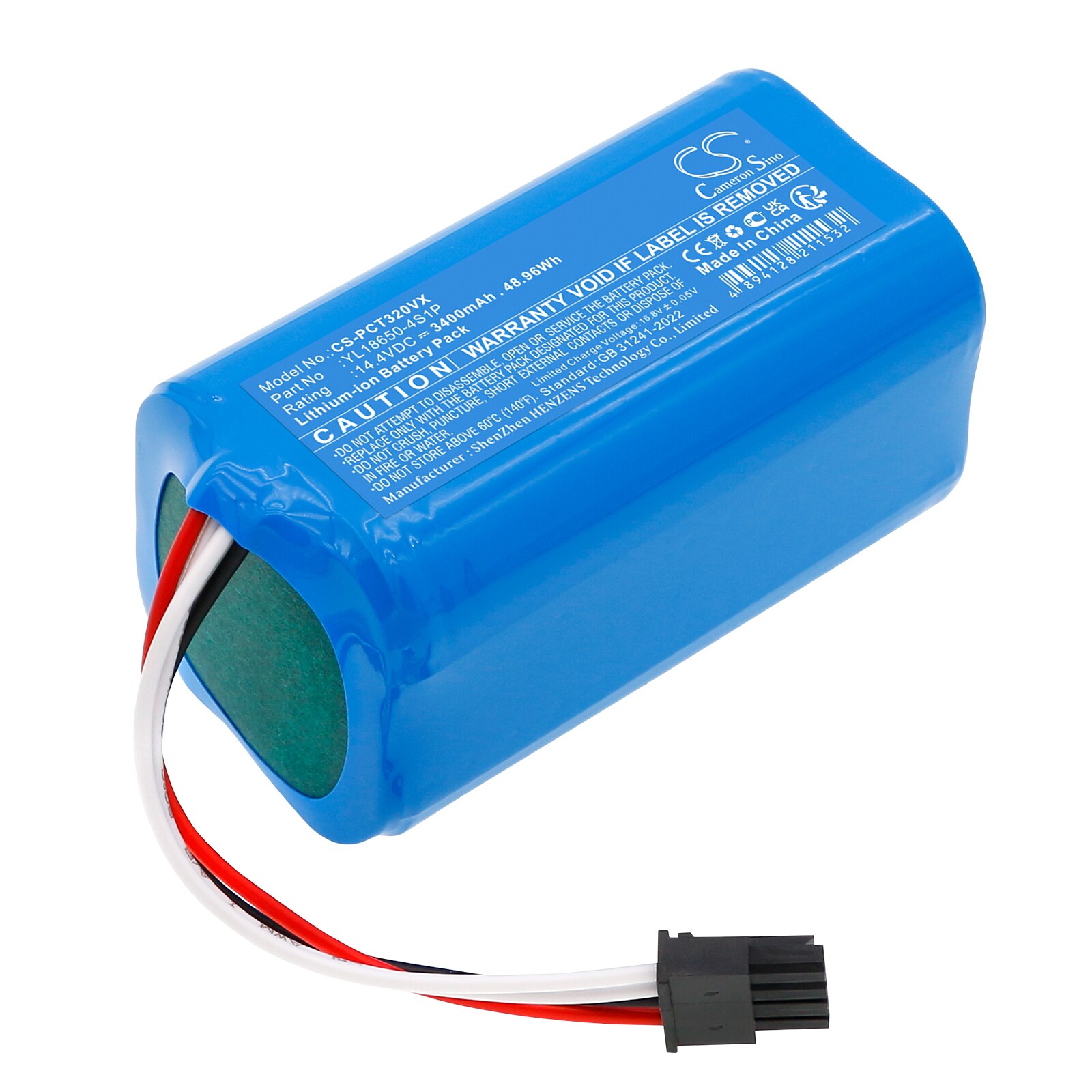 Batteri for vakuum til iCLEBO G5, G7