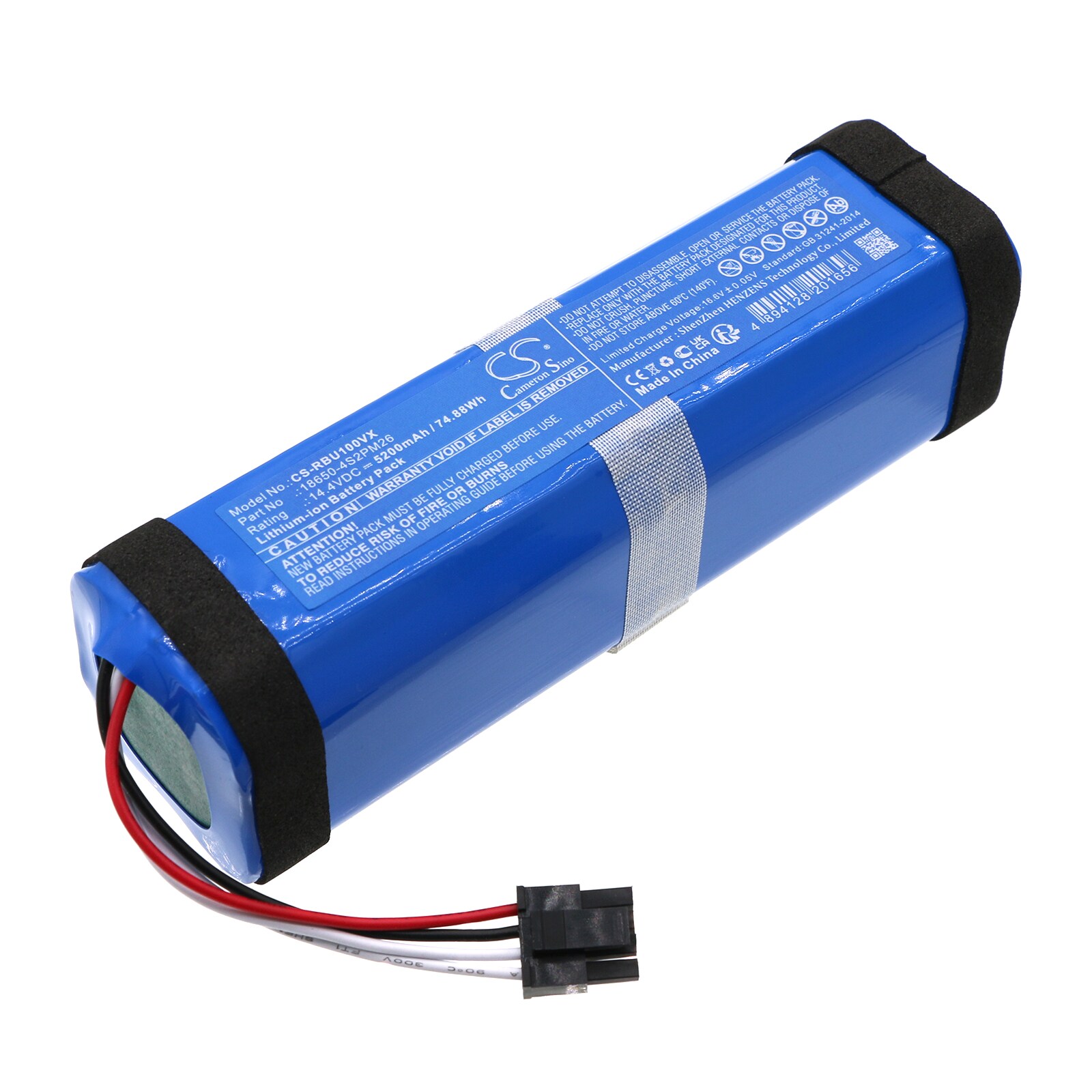 Batteri for støvsuger til Robzone Duoro ULTIMATE-P, Duoro X-Max Profi osv.