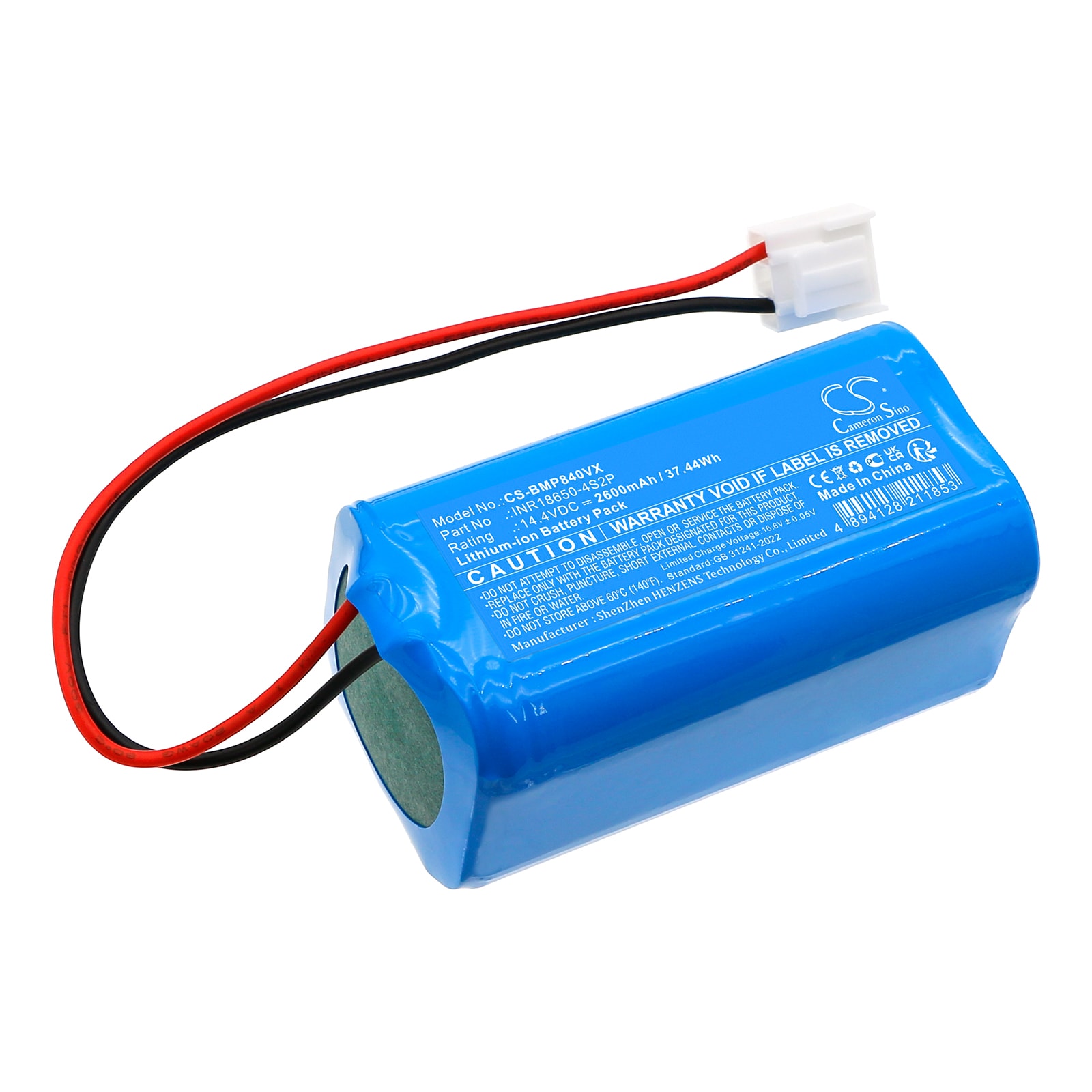 Batteri for vakuum til BOBOT MOP8100, MOP8400