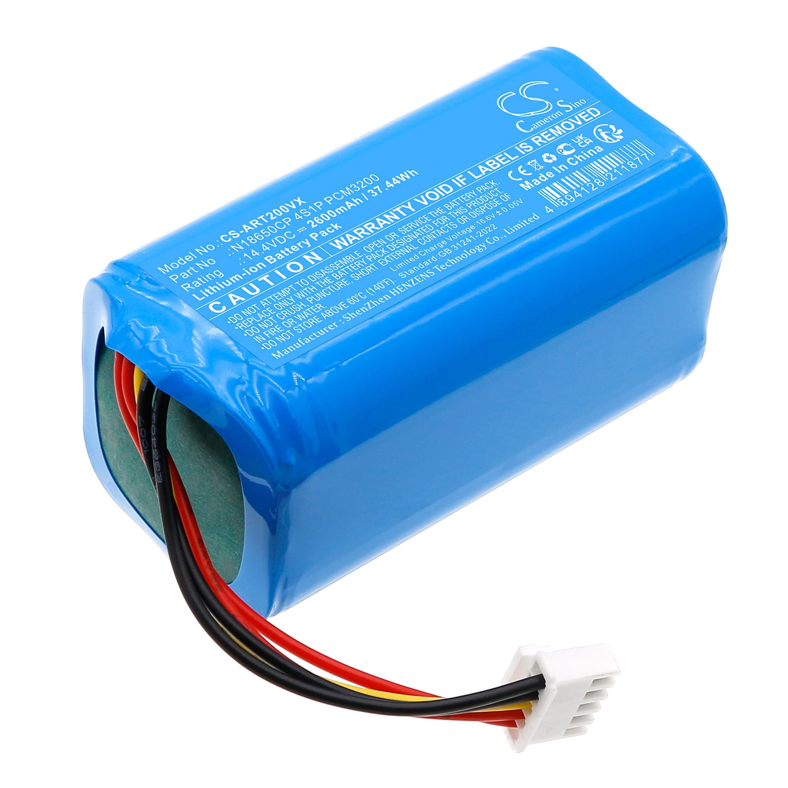 Batteri for vakuum til Airrobo T20+