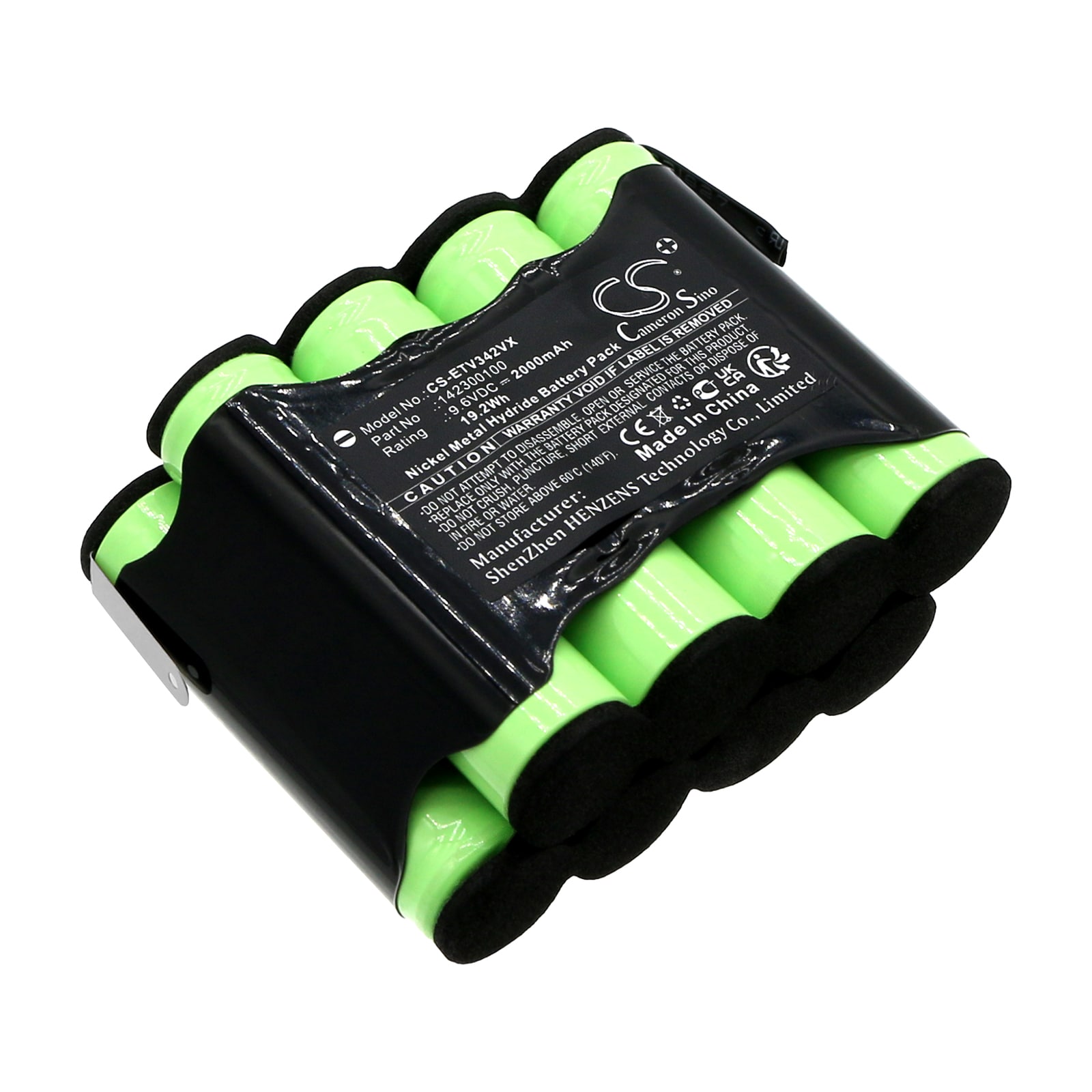 Batteri for vakuum til ETA 1423900000, 1423 Verto II, 1423 900000