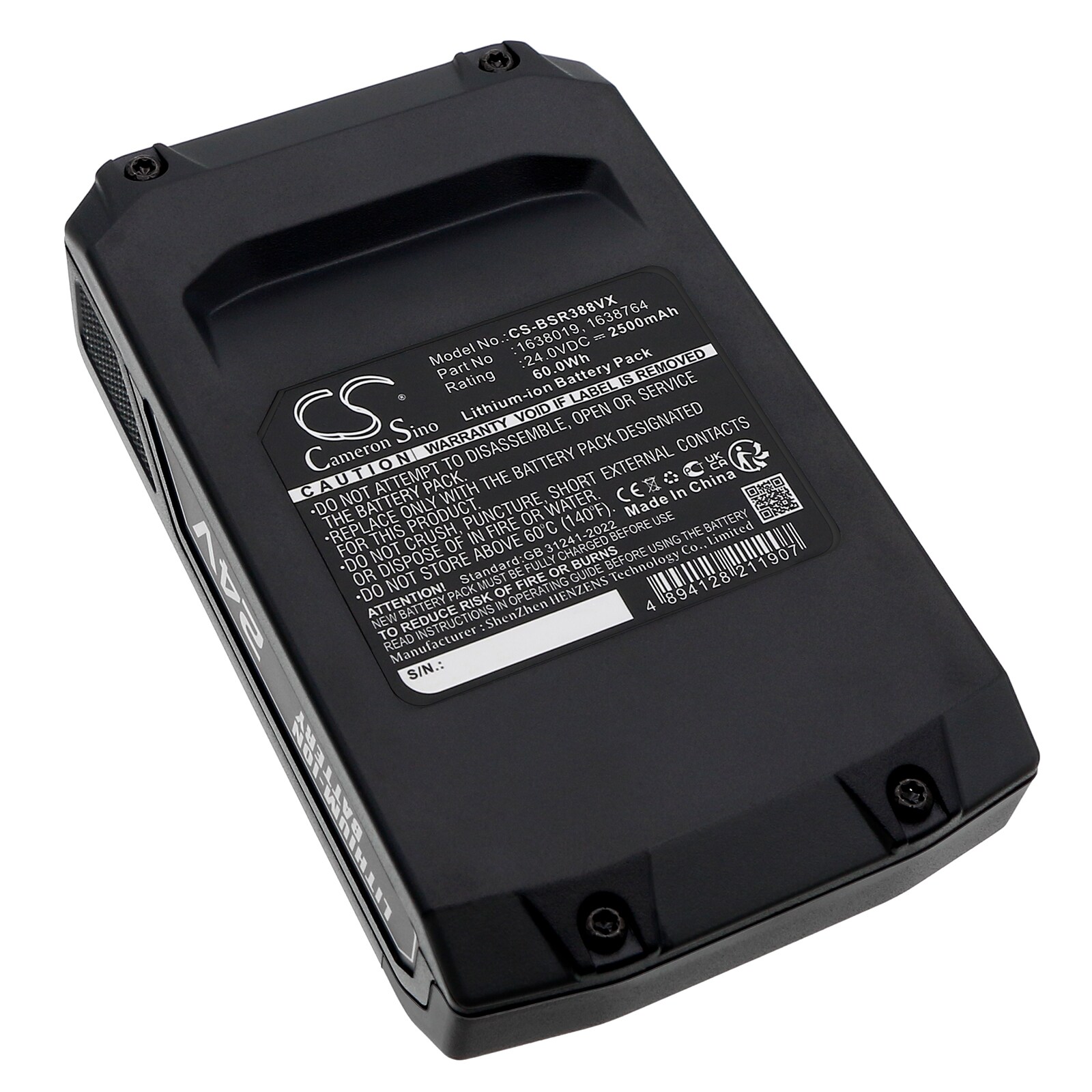 Batteri for støvsuger til Bissell 3789, 3789U, 3789X osv.