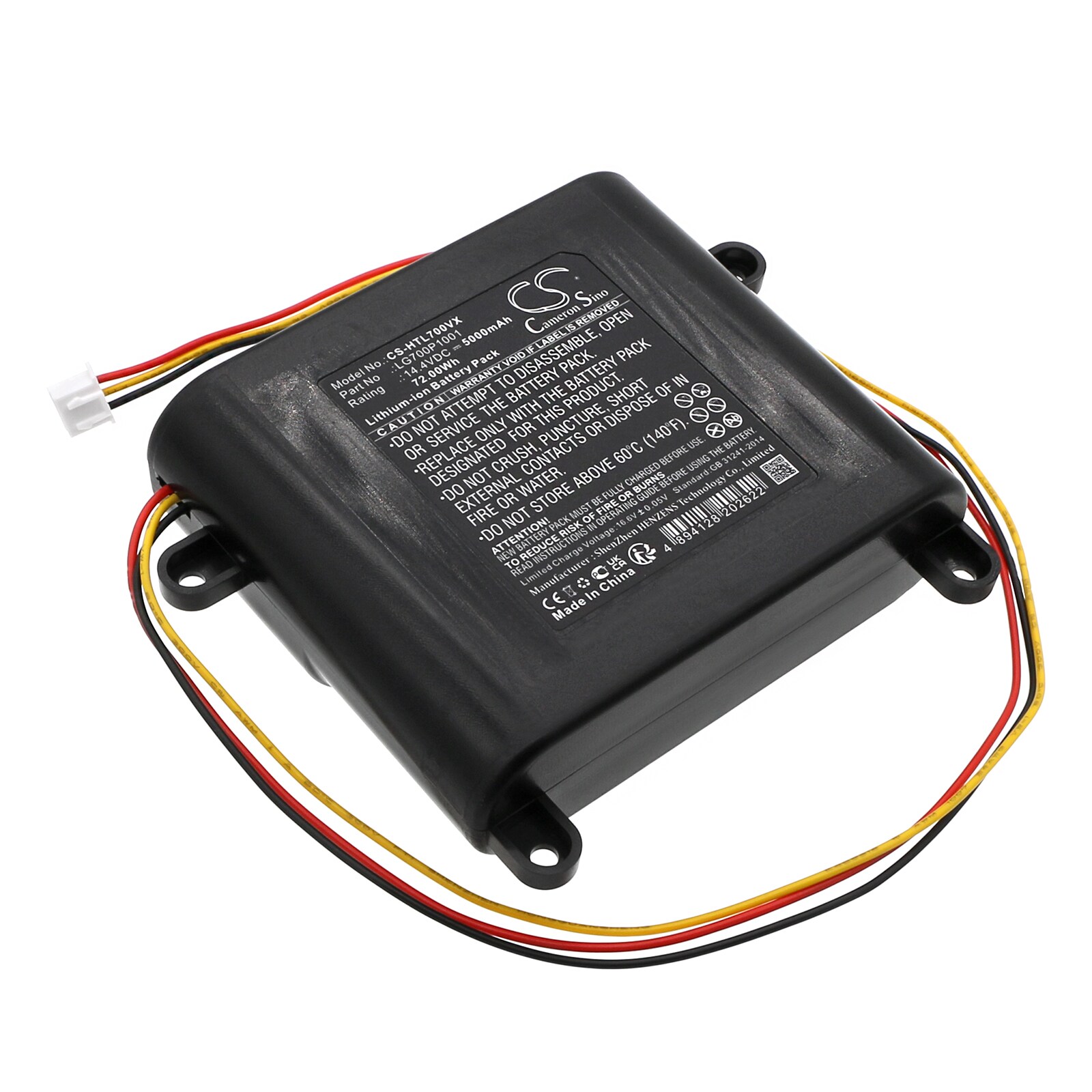 Batteri for vakuum til HOBOT Legee 7, Legee D7