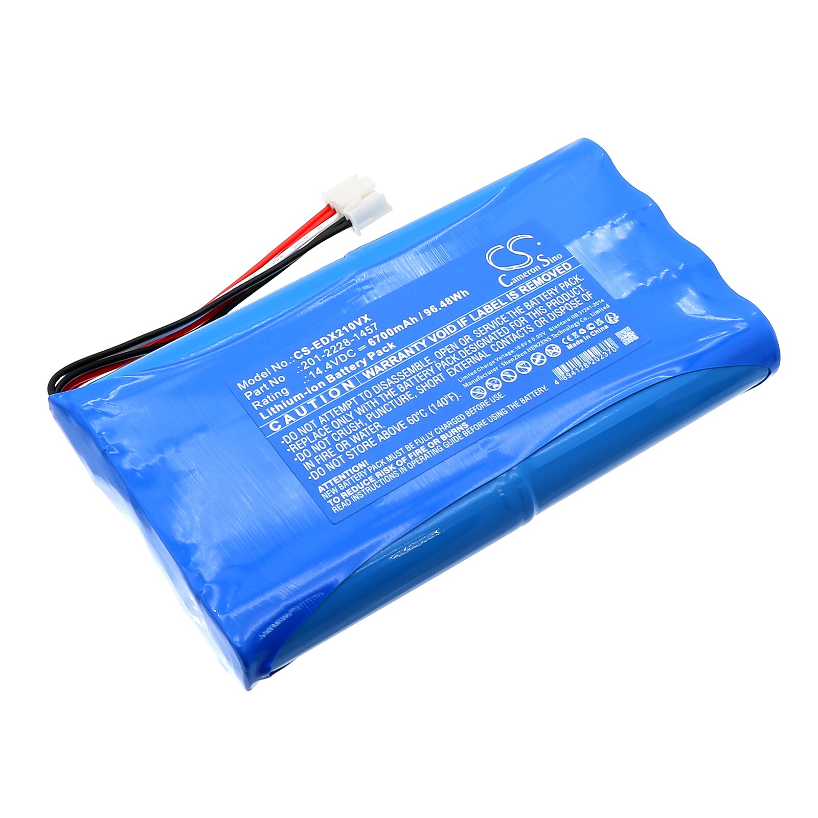 Batteri for støvsuger til Ecovacs Deebot X2 OMNI, DX2OMNI, X2 COMBO osv.