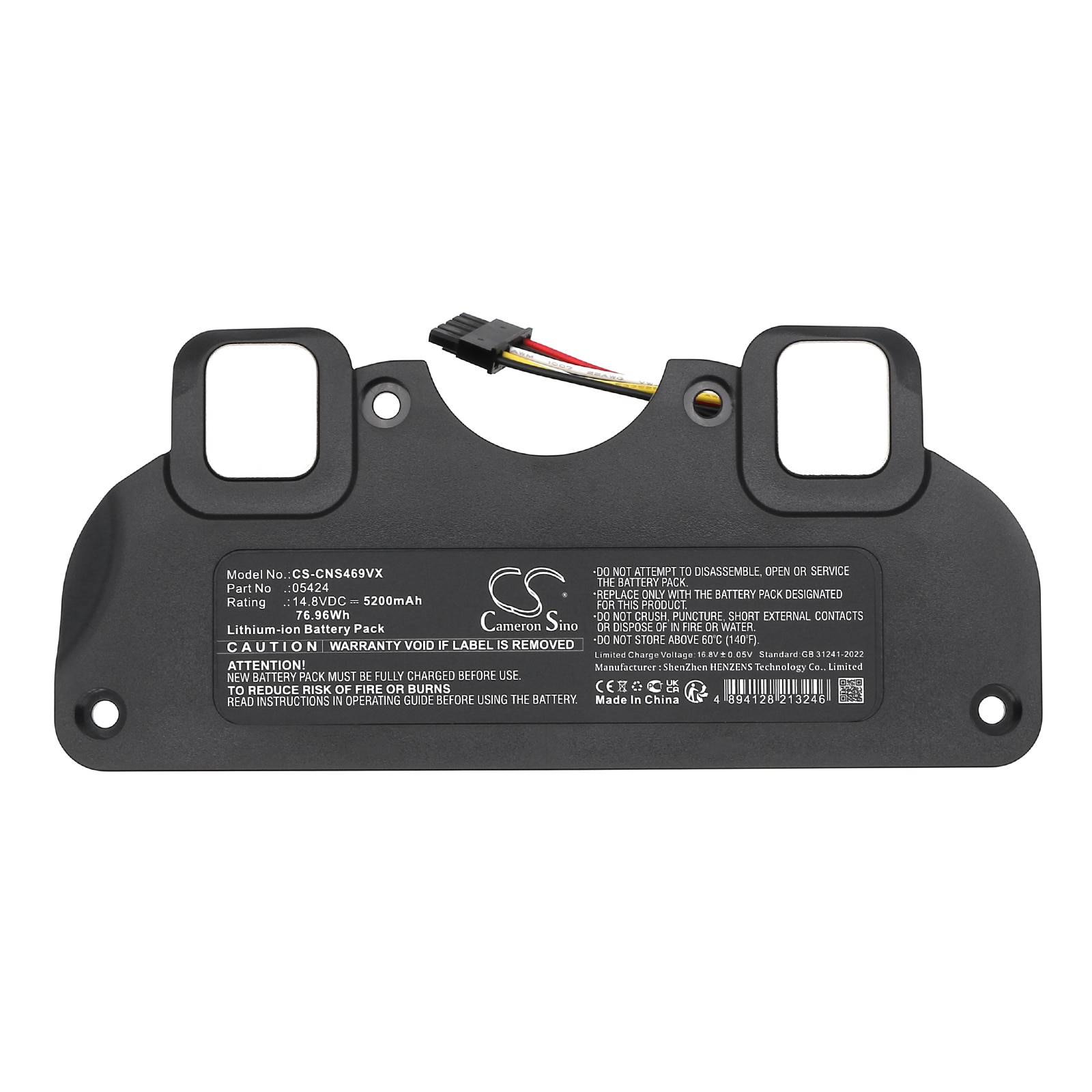 Batteri for vakuum til CECOTEC Conga 4090, Conga 4490, Conga 4590 osv.