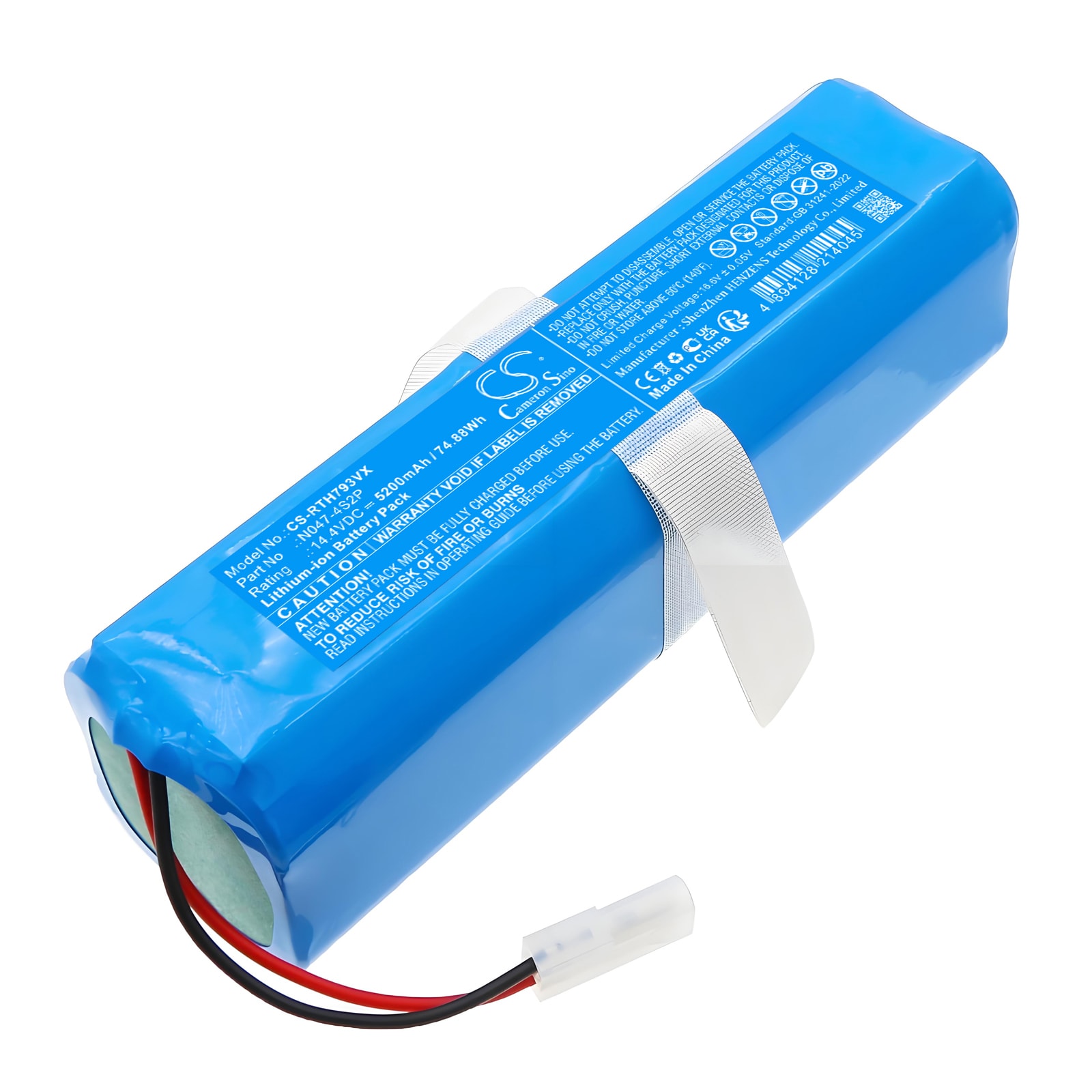 Batteri for støvsuger til Rowenta RG7975WH/NS0, RG7987WH/NS0, RR7935WH og andre.