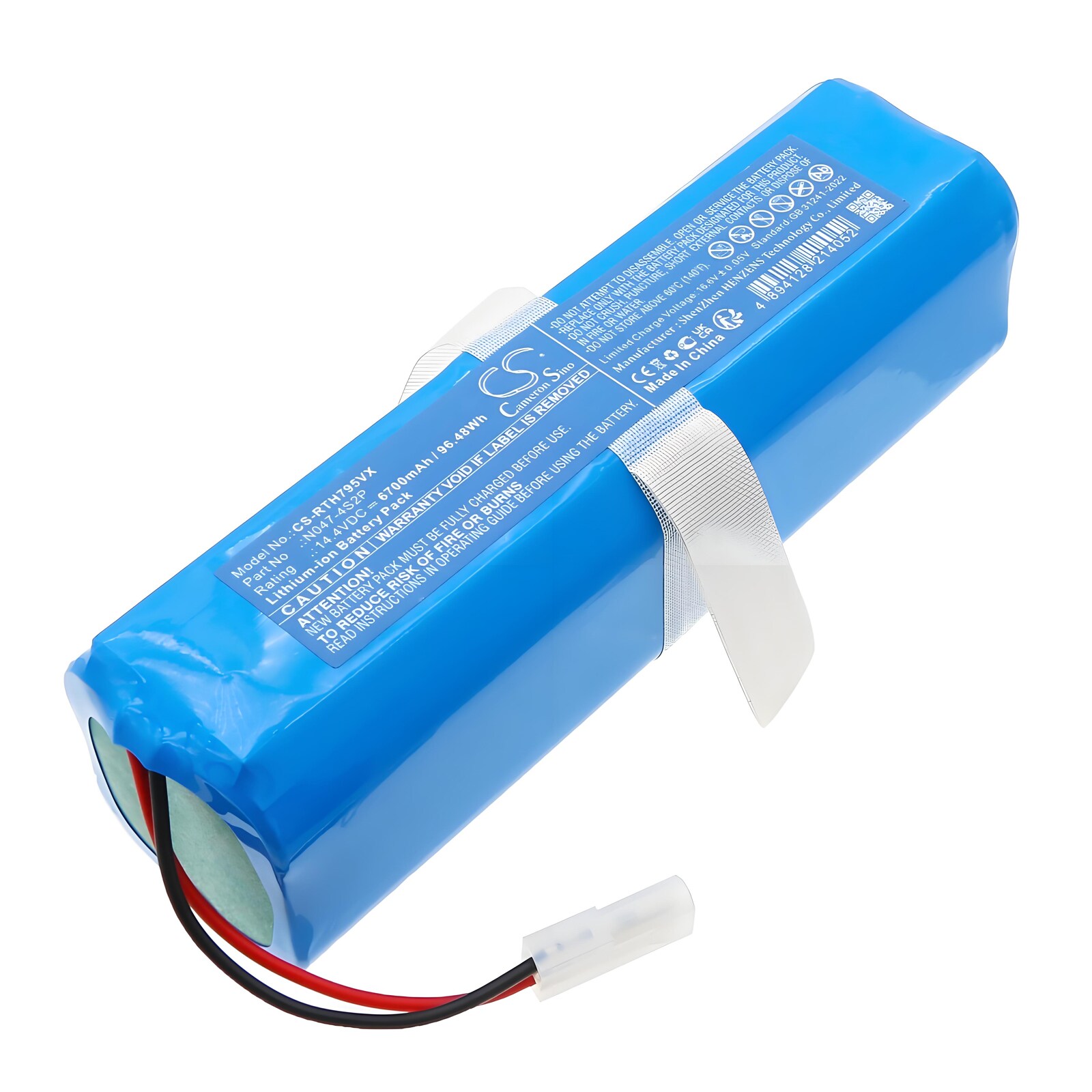 Batteri for støvsuger til Rowenta RG7975WH/NS0, RG7987WH/NS0, RR7935WH og andre.