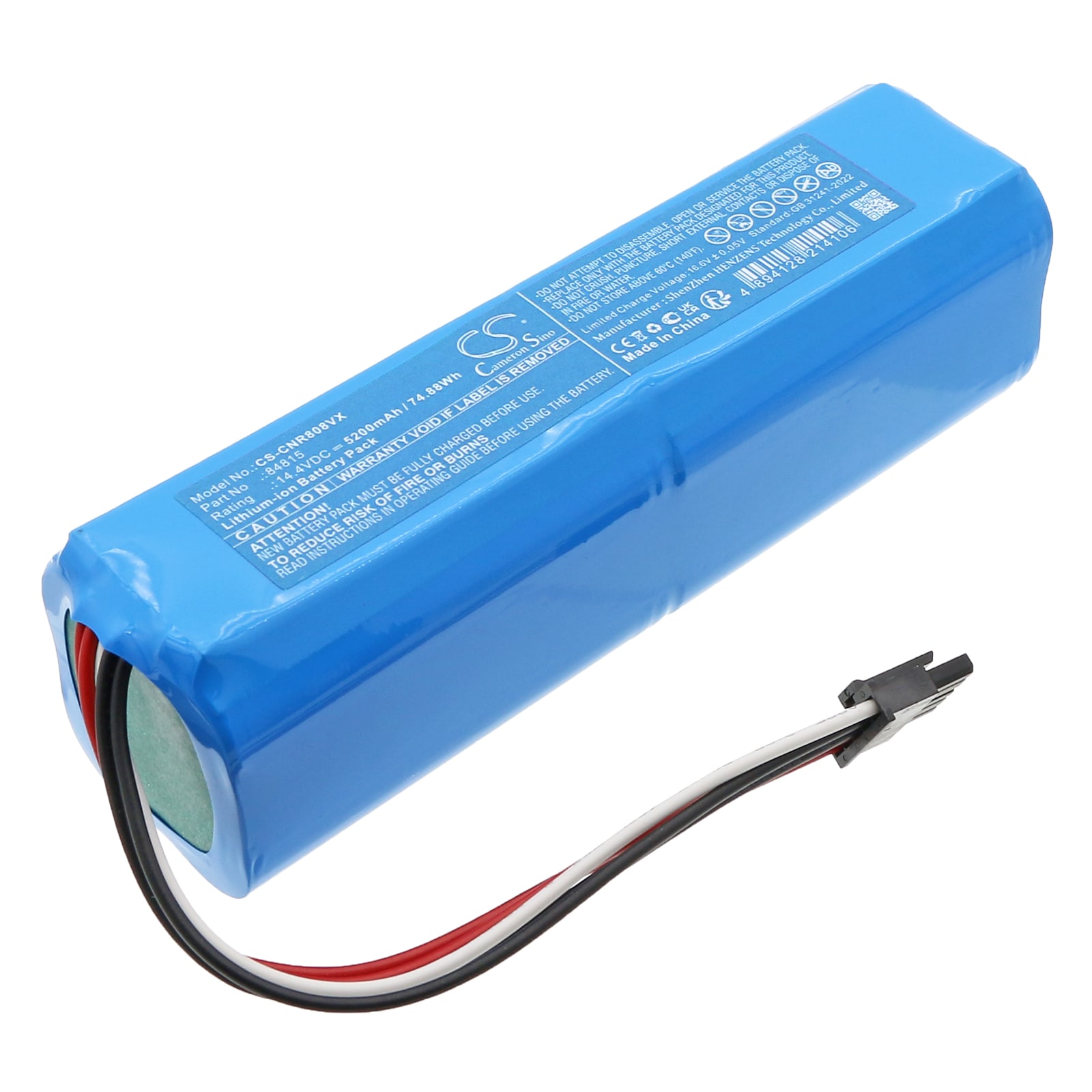 Batteri for vakuum til CECOTEC Conga 8090 Ultra, Conga 8090 Ultra T og andre.
