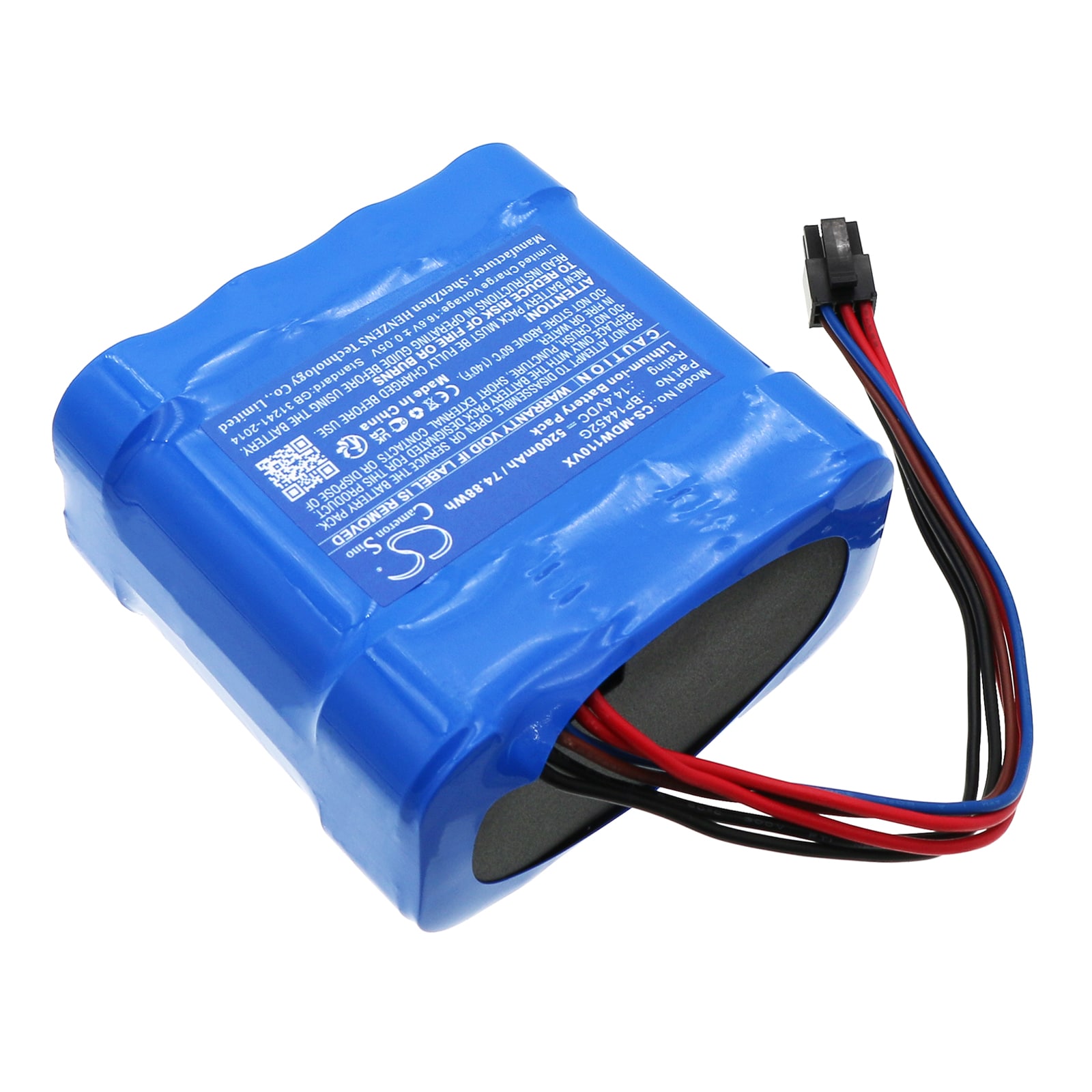 Batteri for Vacuum for Media RM2102, W11 Pro, W11 Plus etc.