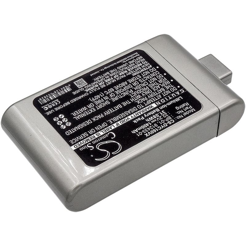 Batteri for støvsuger til Dyson DC-16, D12 trådløs støvsuger, DC16 Animal osv.