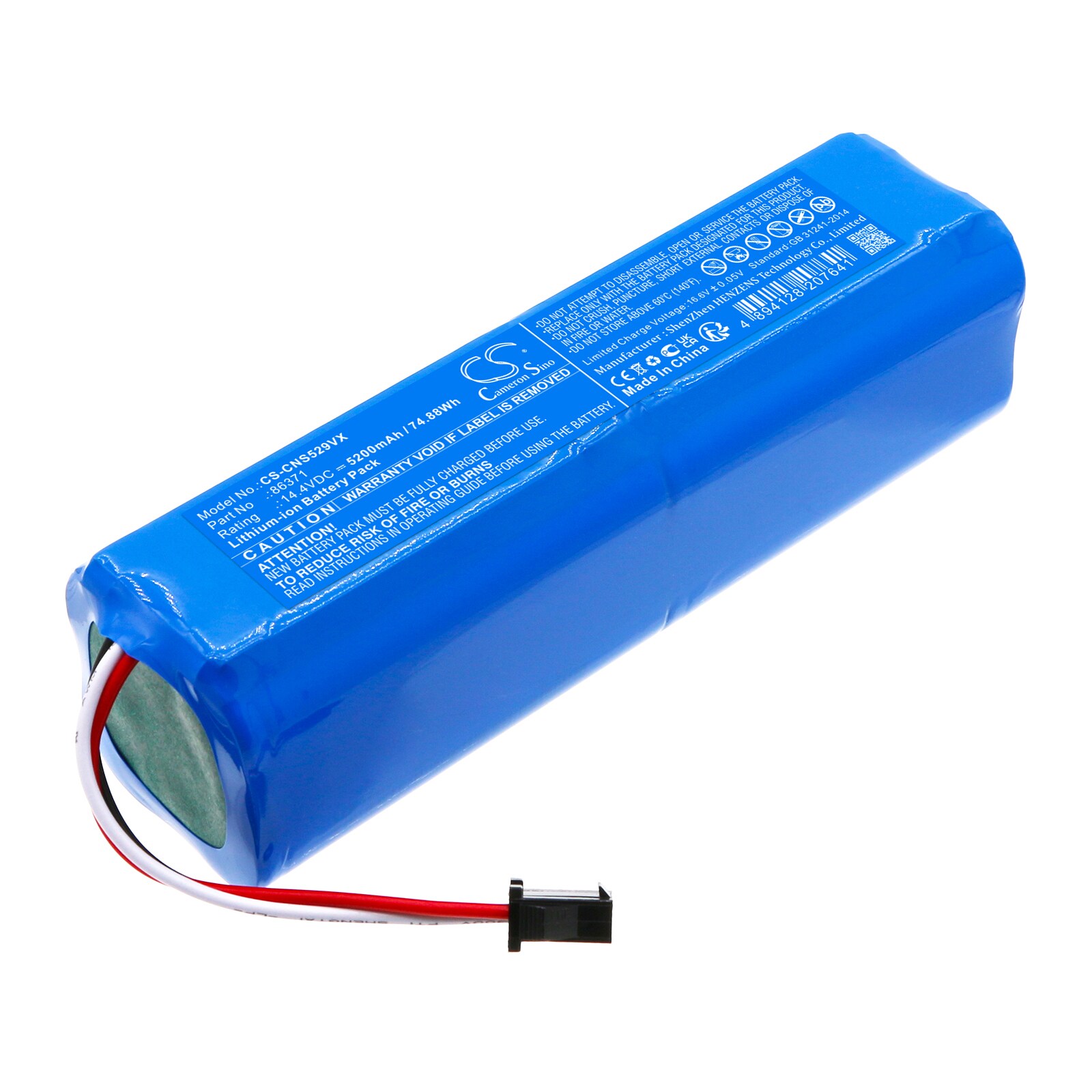 Batteri for vakuum til CECOTEC Conga 5290, Conga 8290