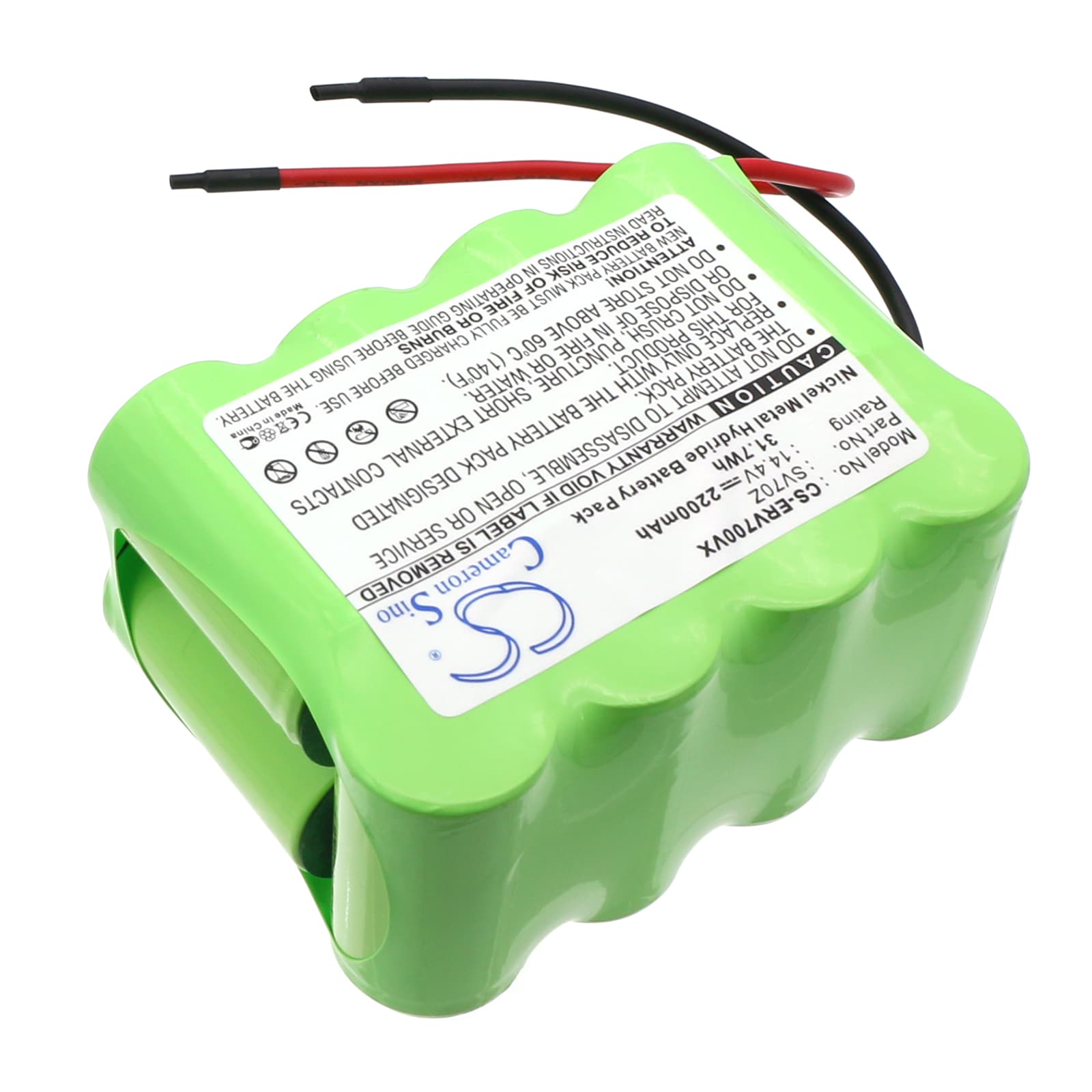 Batteri til støvsuger for Euro Pro Shark Pet Perfect poseløs, SV70 Pet Perfect osv.