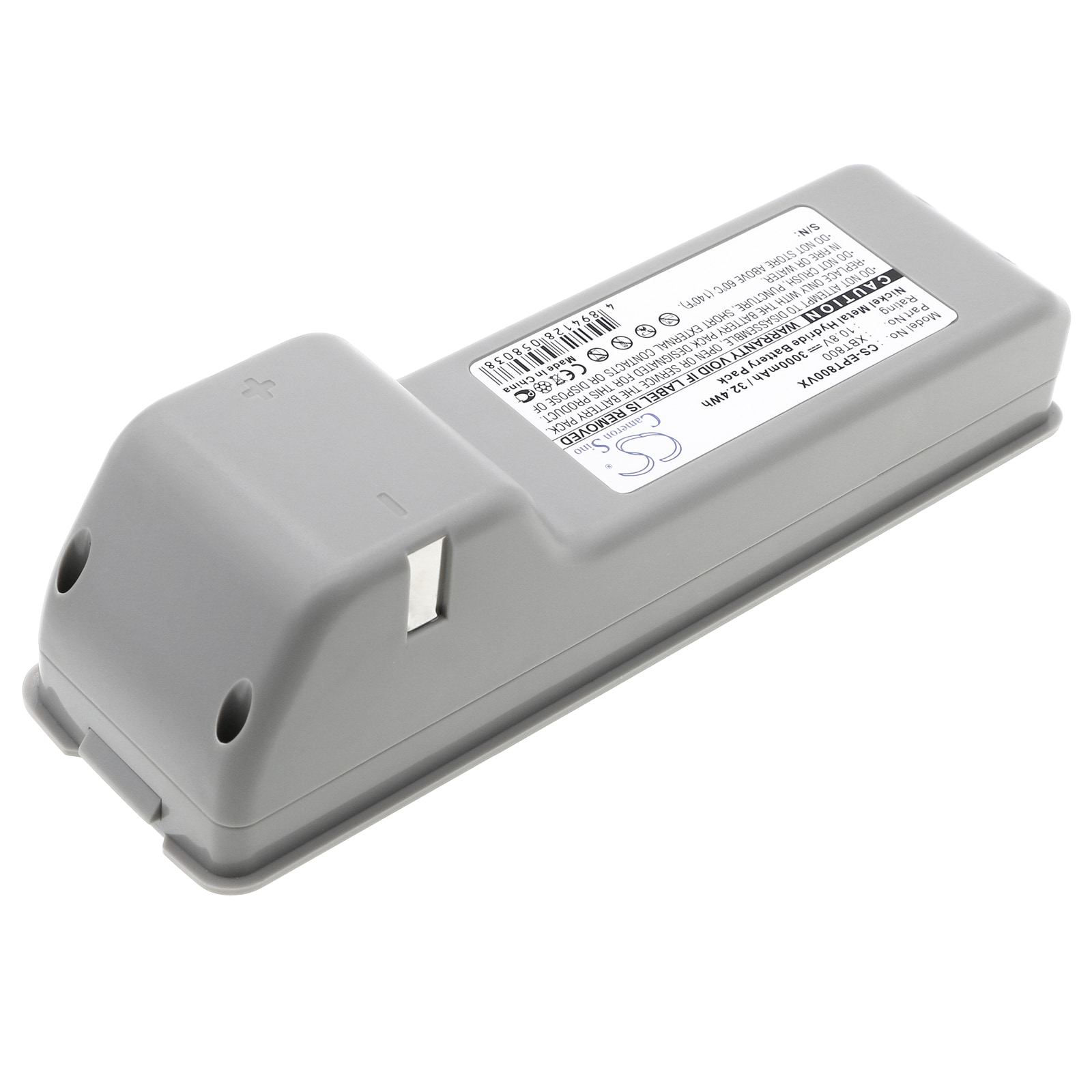 Batteri til støvsuger for Euro Pro Shark SV800, Shark SV800C, Shark VX63 osv.
