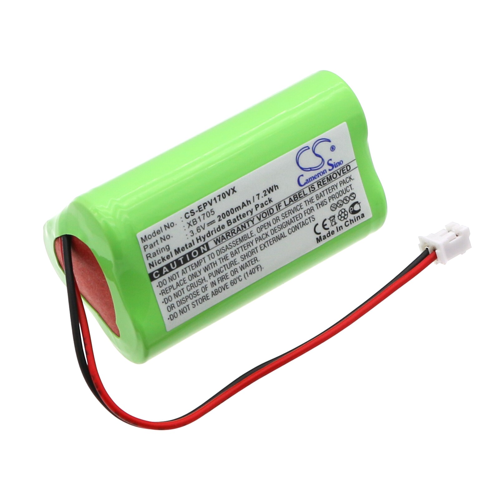 Batteri til støvsuger for Euro Pro Shark V1705, Shark V1705i