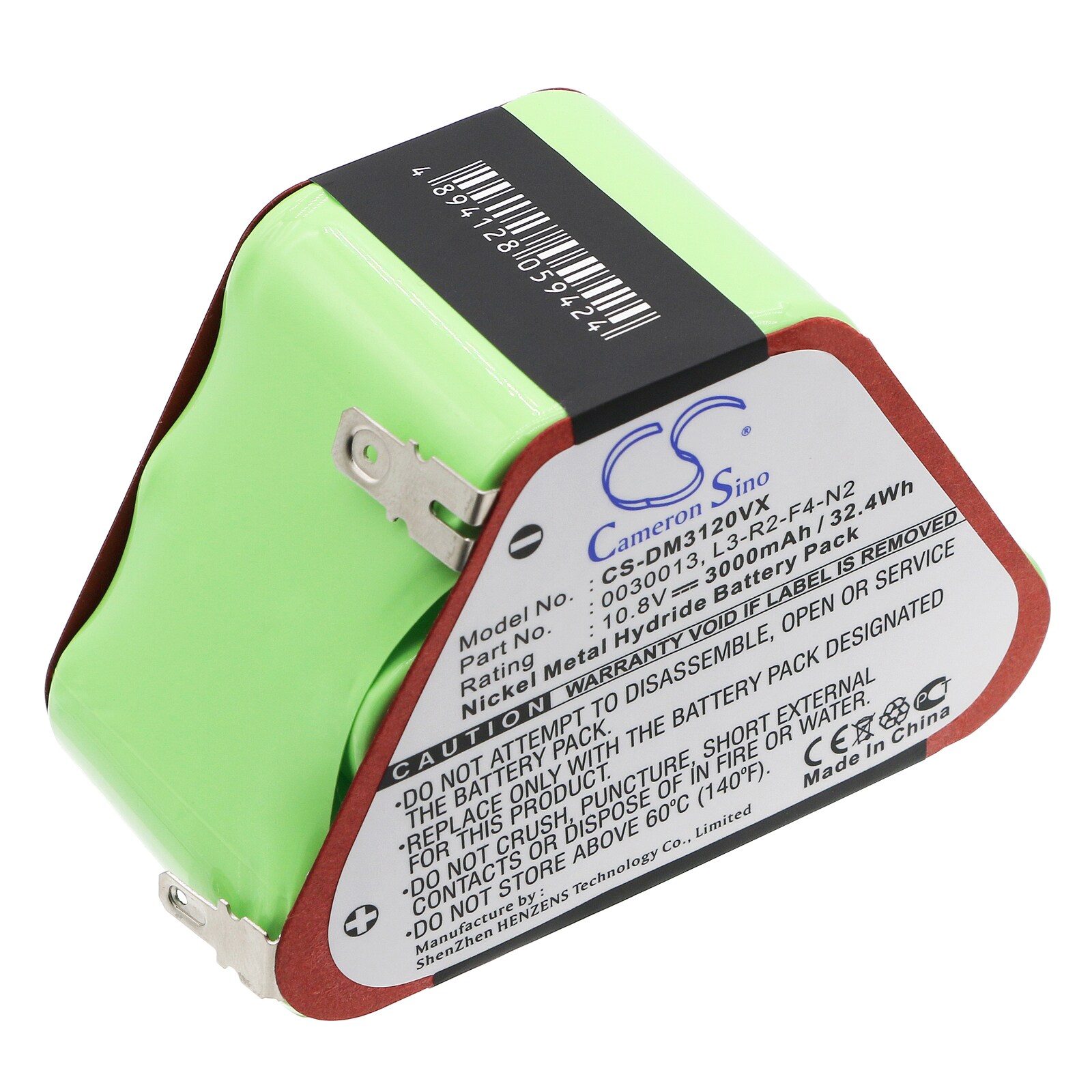 Batteri for støvsuger for Dirt Devil M030, M3120
