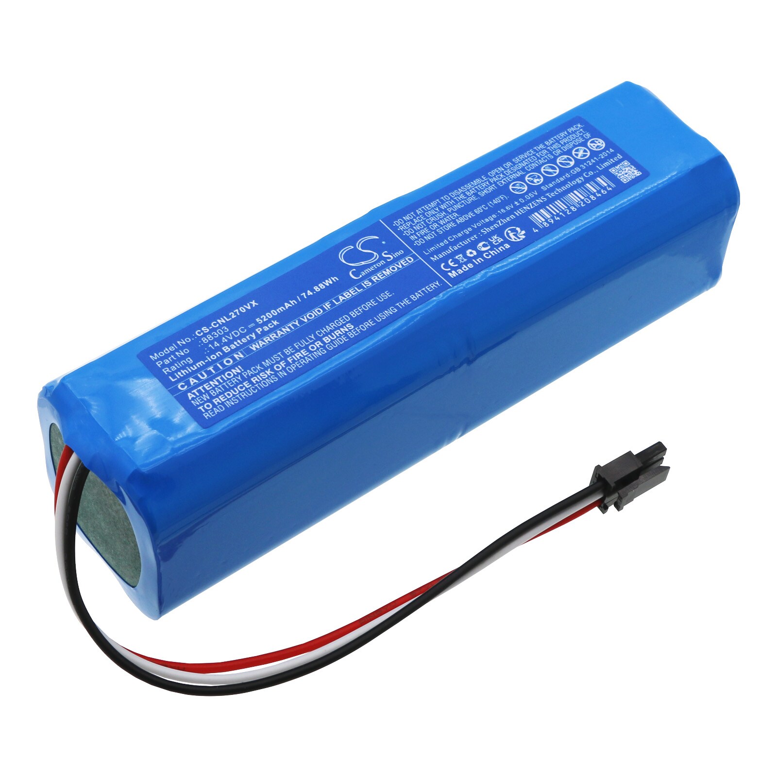 Batteri til vakuum for Ikohs Create Netbot LS23+, Netbot LS27, Netbot S27