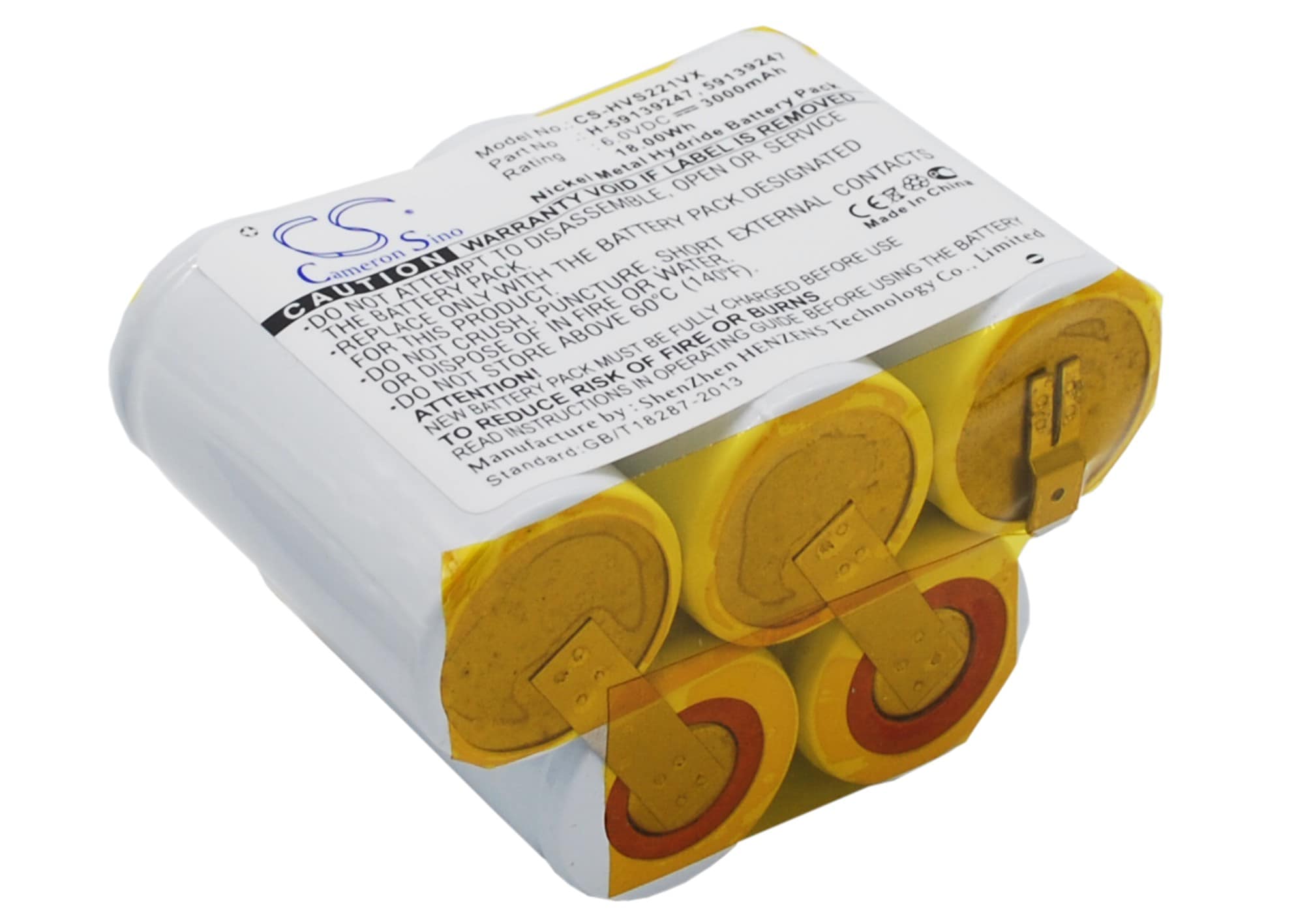 Batteri til støvsuger for Hoover S2211, S2211-100