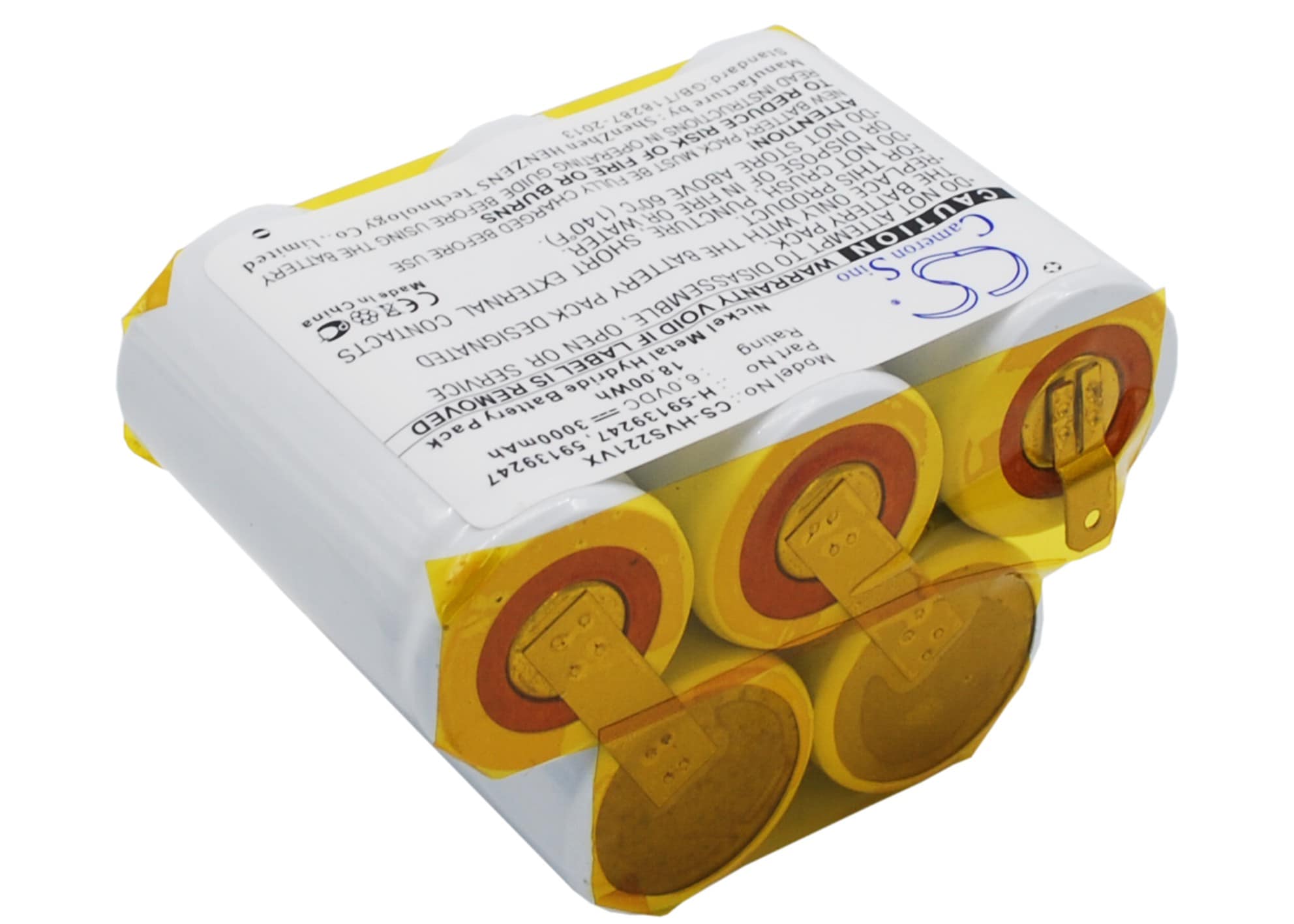Batteri til støvsuger for Hoover S2211, S2211-100