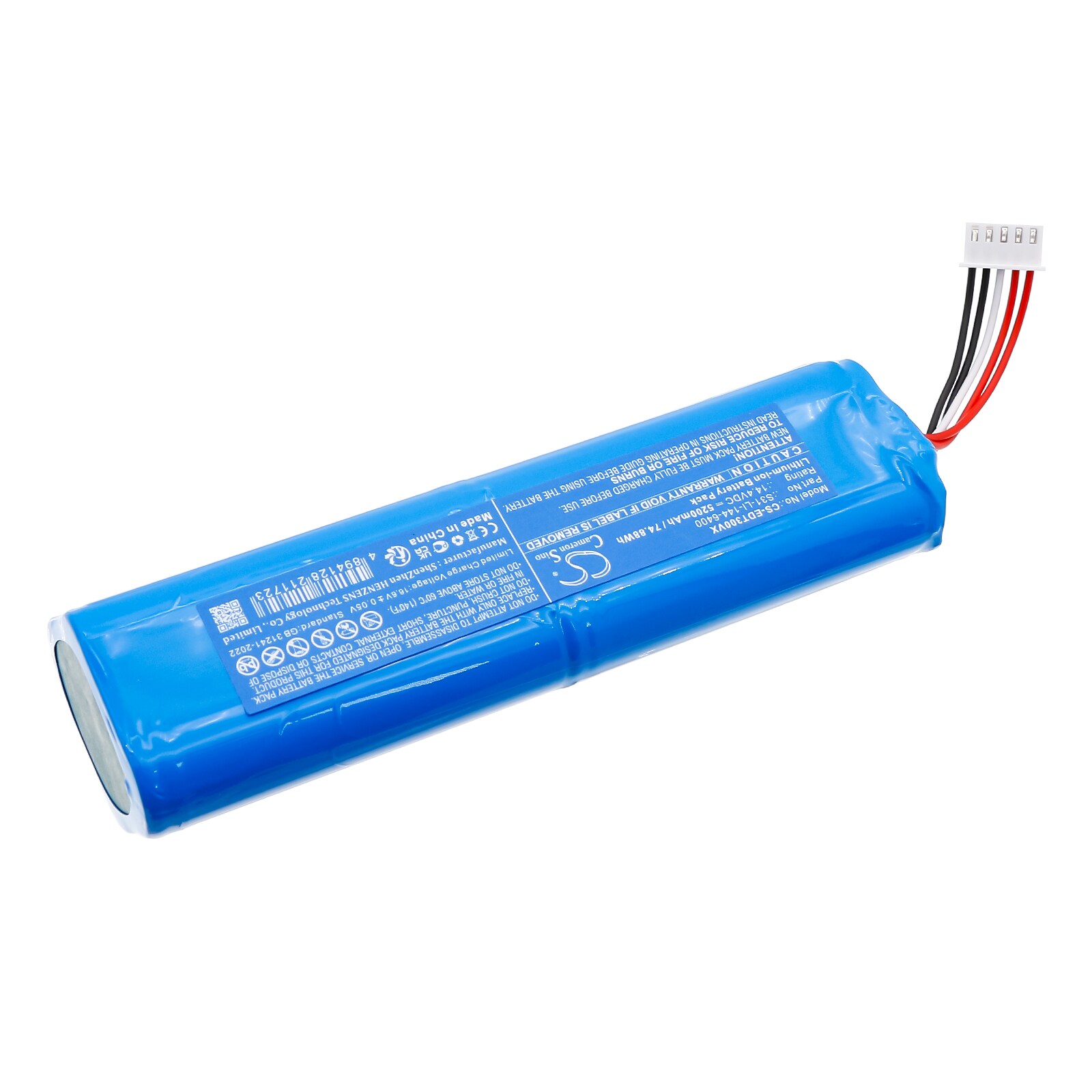 Batteri for støvsuger til Ecovacs DSX39, T30S OMNI, T30S Pro