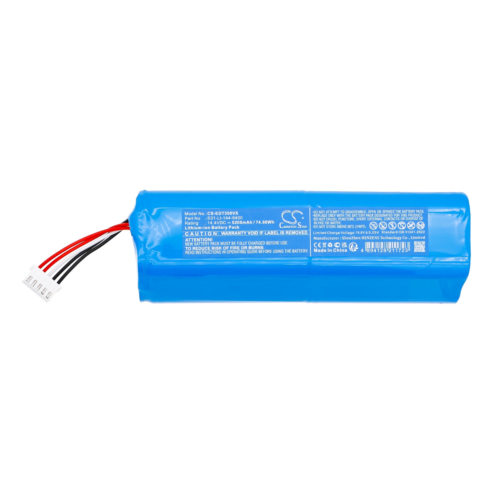 Batteri for støvsuger til Ecovacs DSX39, T30S OMNI, T30S Pro