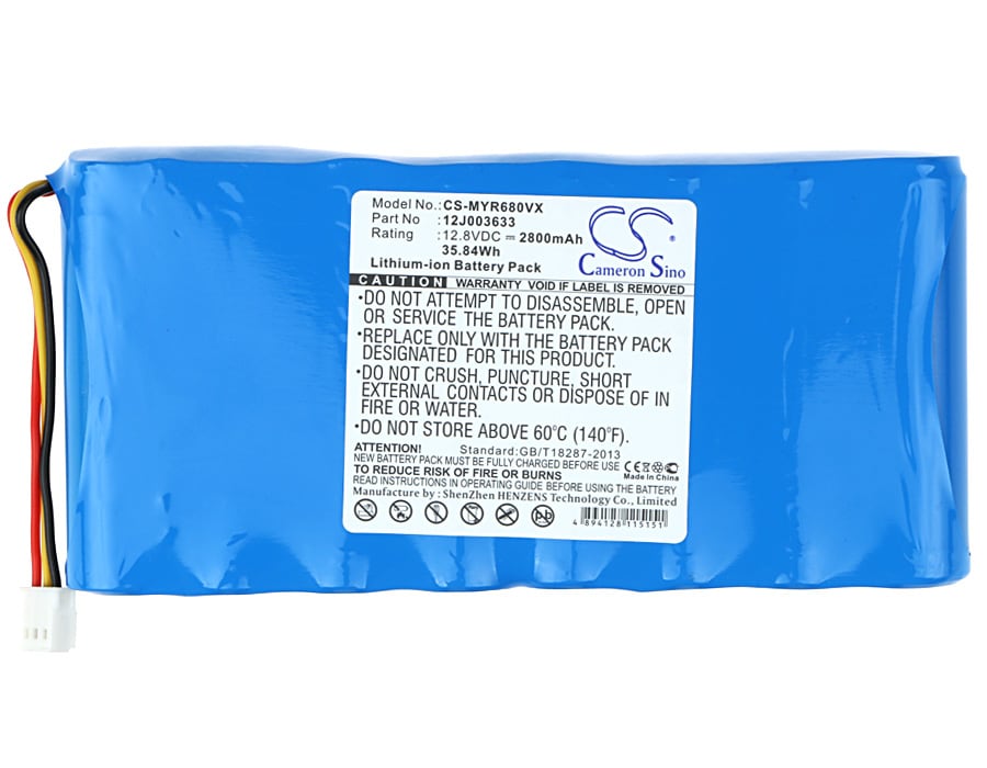 Batteri for støvsuger til Moneual RYDIS H68 Pro, RYDIS H67 Pro, RYDIS H67 og andre.