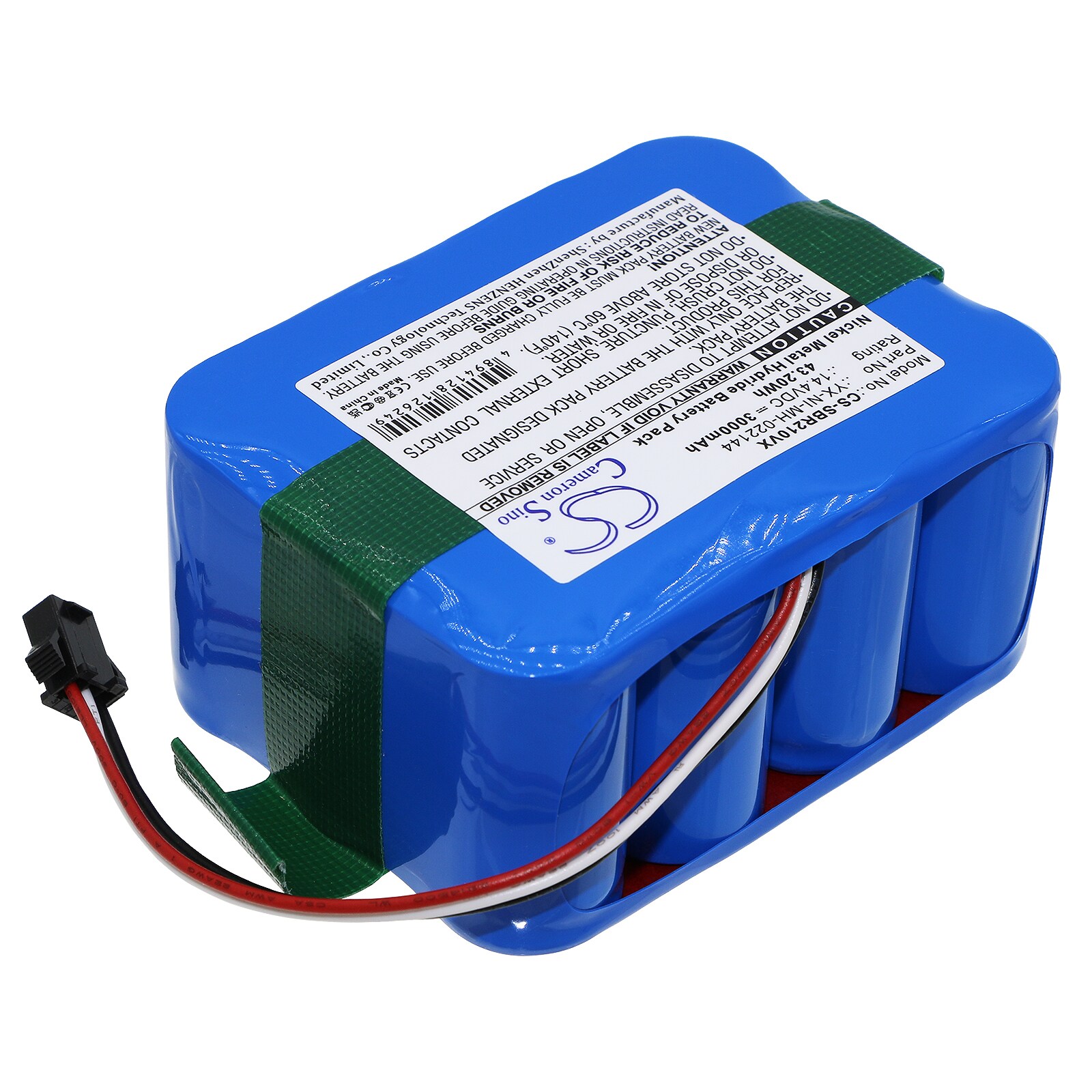Batteri for støvsuger til Vileda XR210, XR510, KV8
