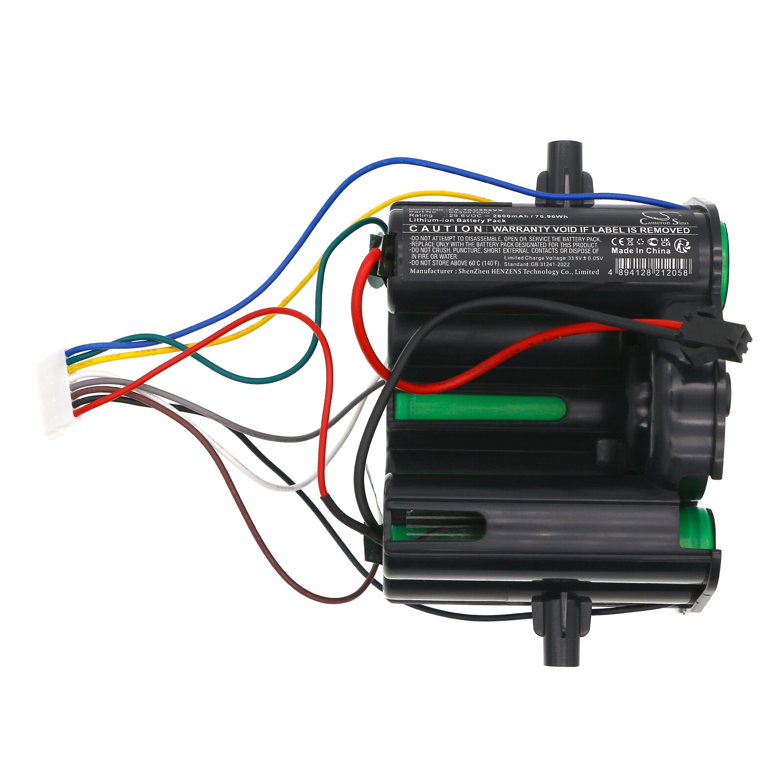 Batteri for Vacuum for Taurus 948178, Crossback 29.6