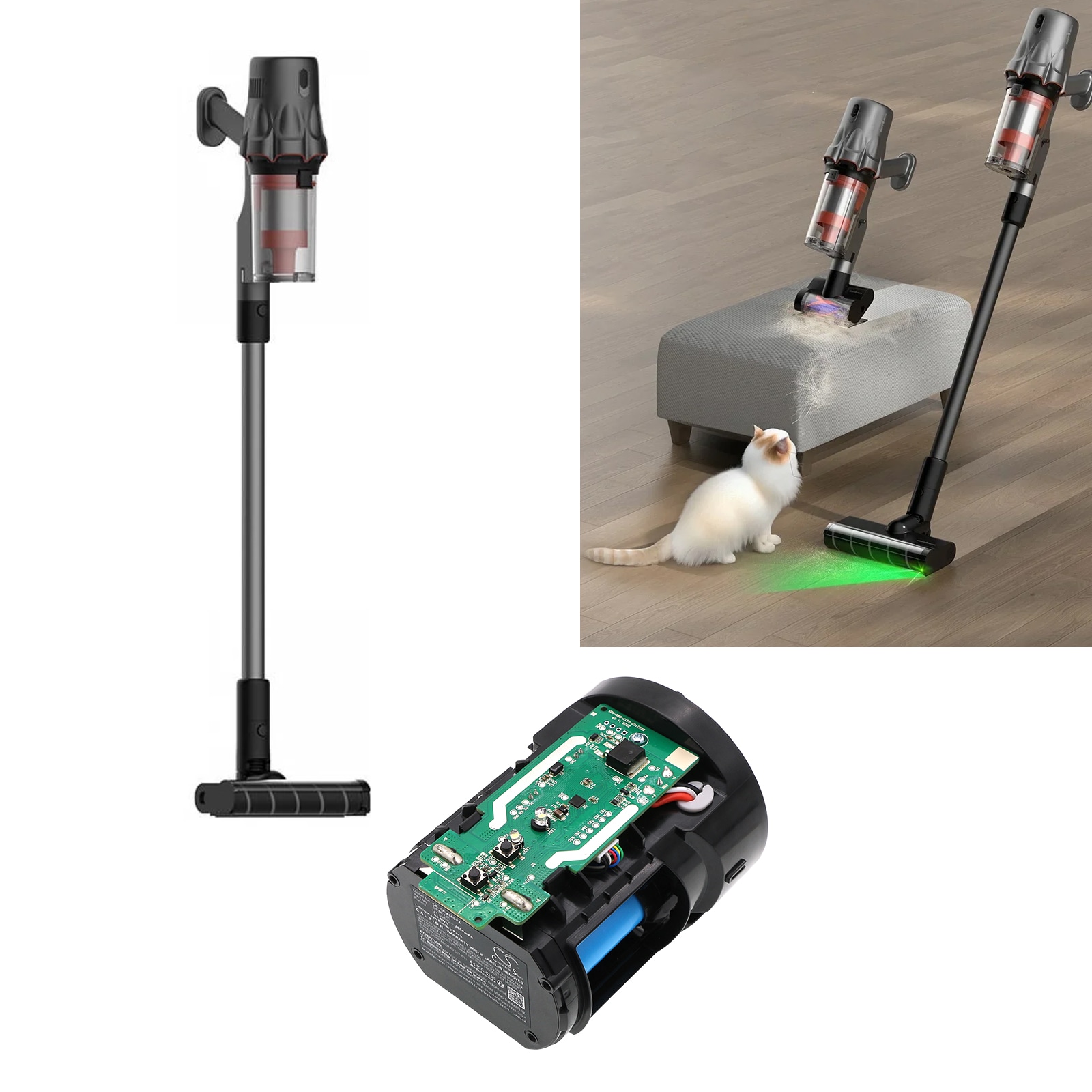 Batteri for støvsuger for Deerma DEM-T30
