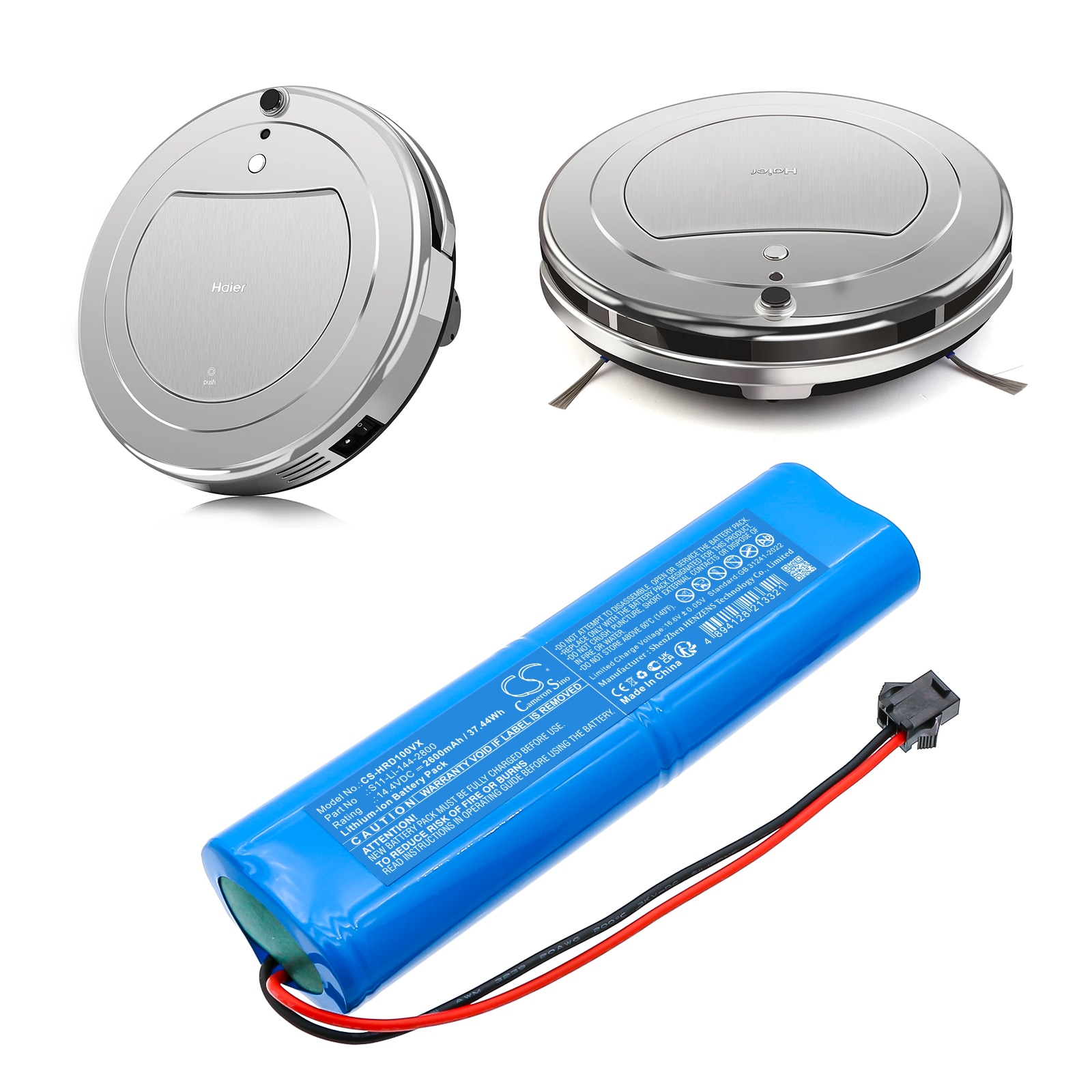Batteri for støvsuger til Haier D100S