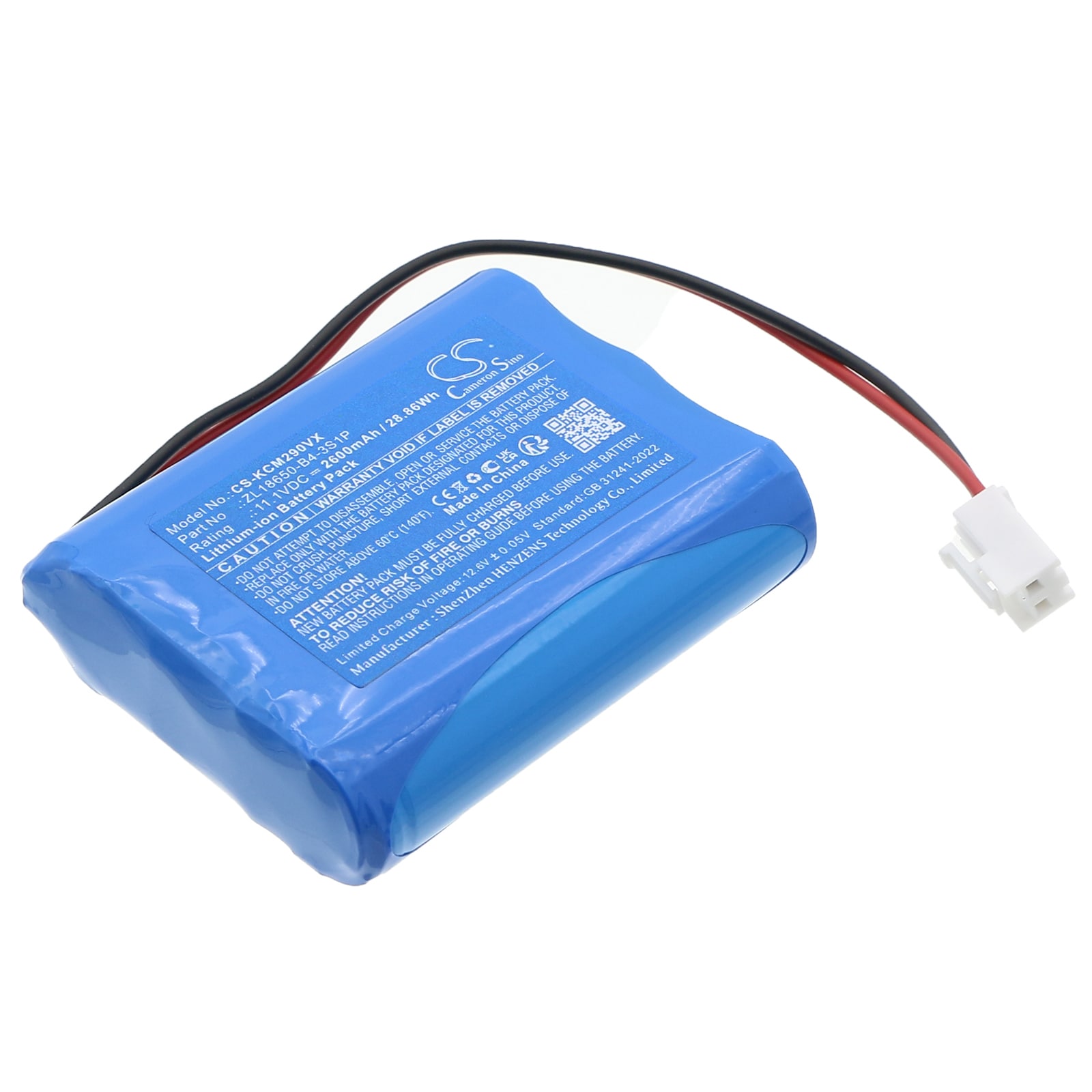 Batteri for vakuum til KONKA KCMY-2901-T