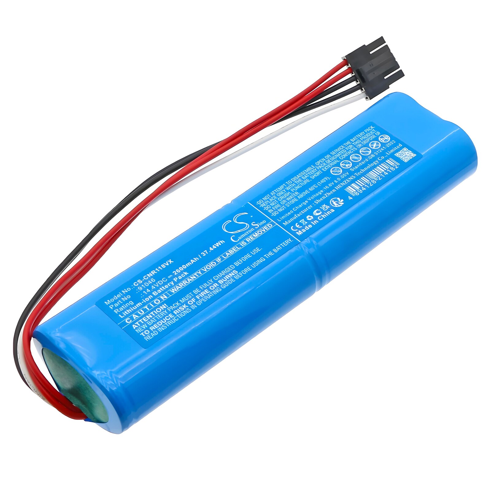 Batteri for støvsuger til CECOTEC Conga 11090, Conga 11090 Spin Revolution Home&Wash etc.