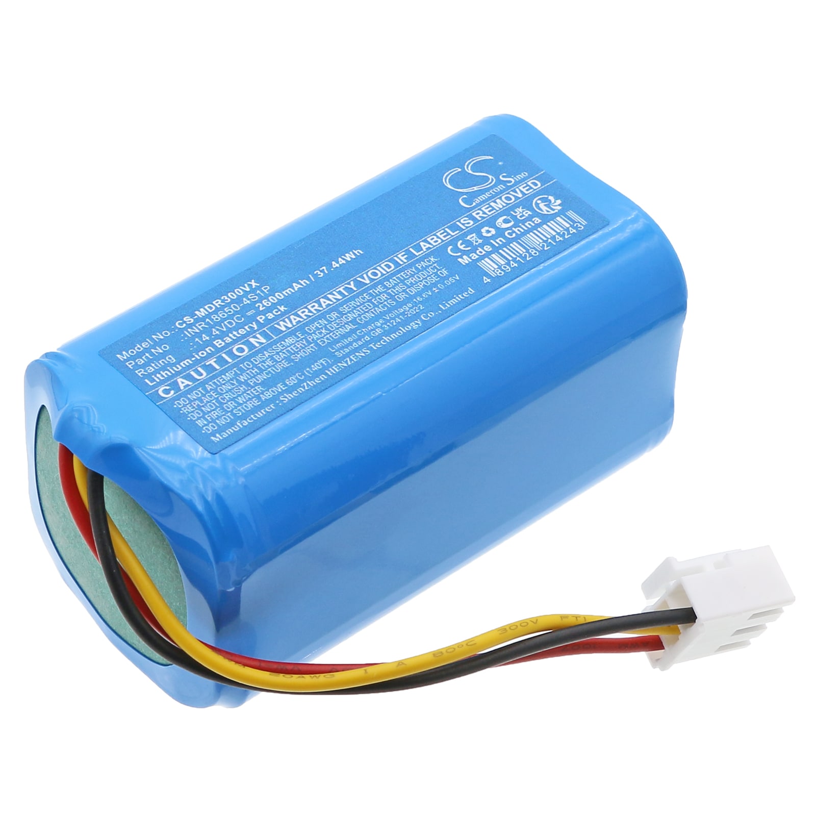 Batteri for støvsuger til PapaGo M504
