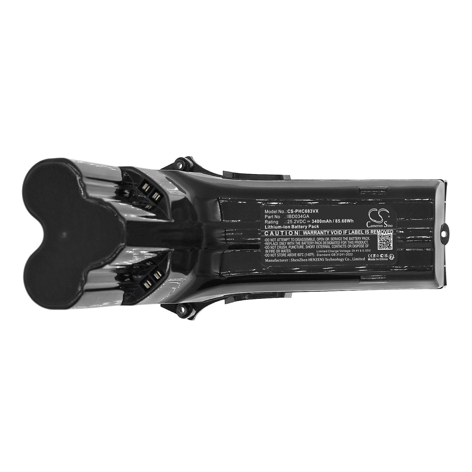 Philips Støvsugerbatteri 25,2 V – Kraftig 3400 mAh Li-ion Reservebatteri