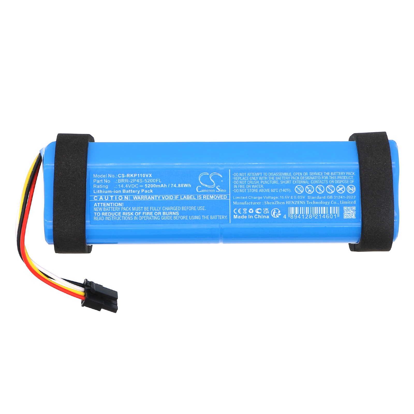 Batteri for vakuum for Roborock A8600RR, P10 Pro, Q5 Pro etc.