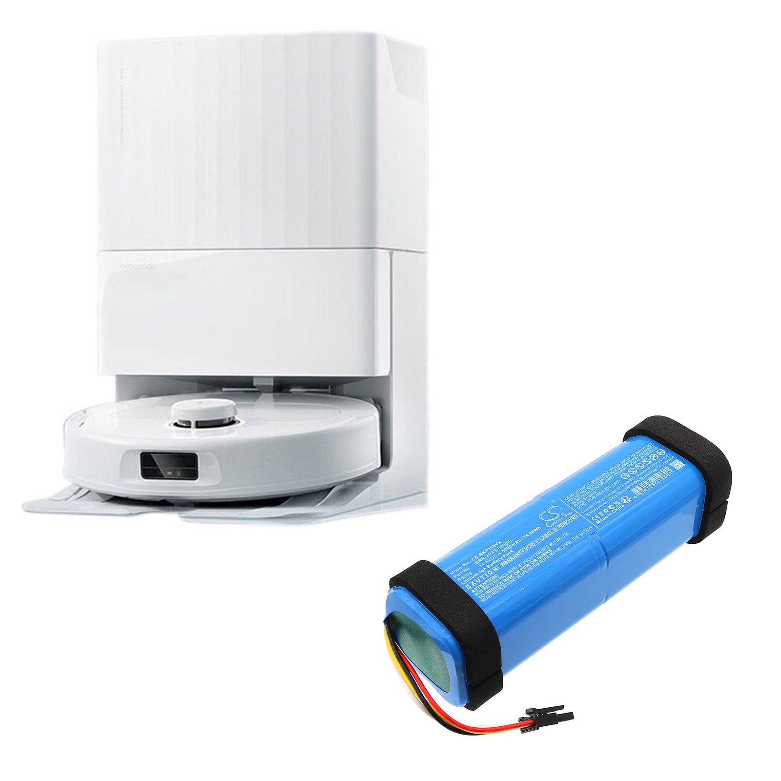 Batteri for vakuum for Roborock A8600RR, P10 Pro, Q5 Pro etc.