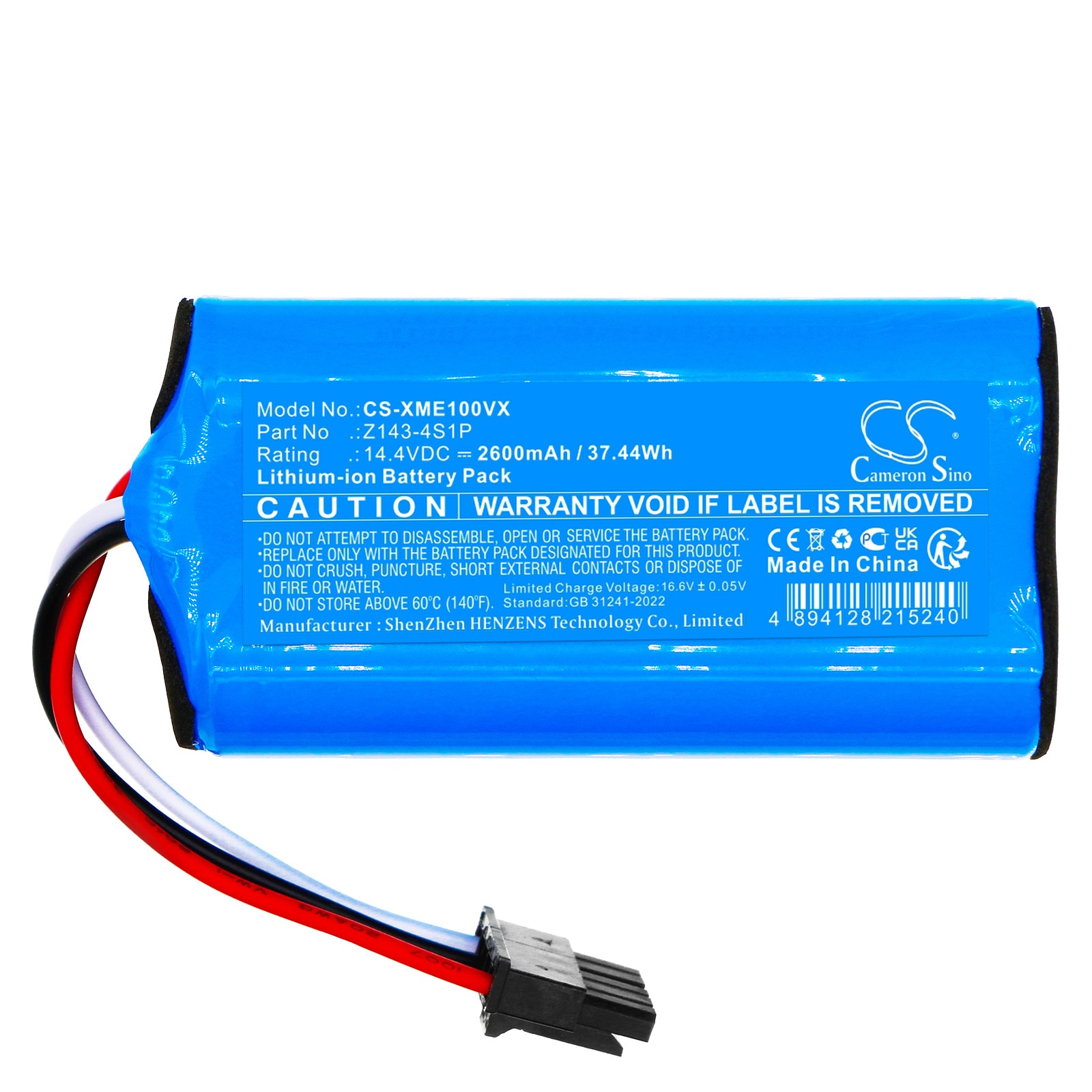 Batteri for vakuum for Xiaomi E10, E10C, Robot Vacuum E10 etc.