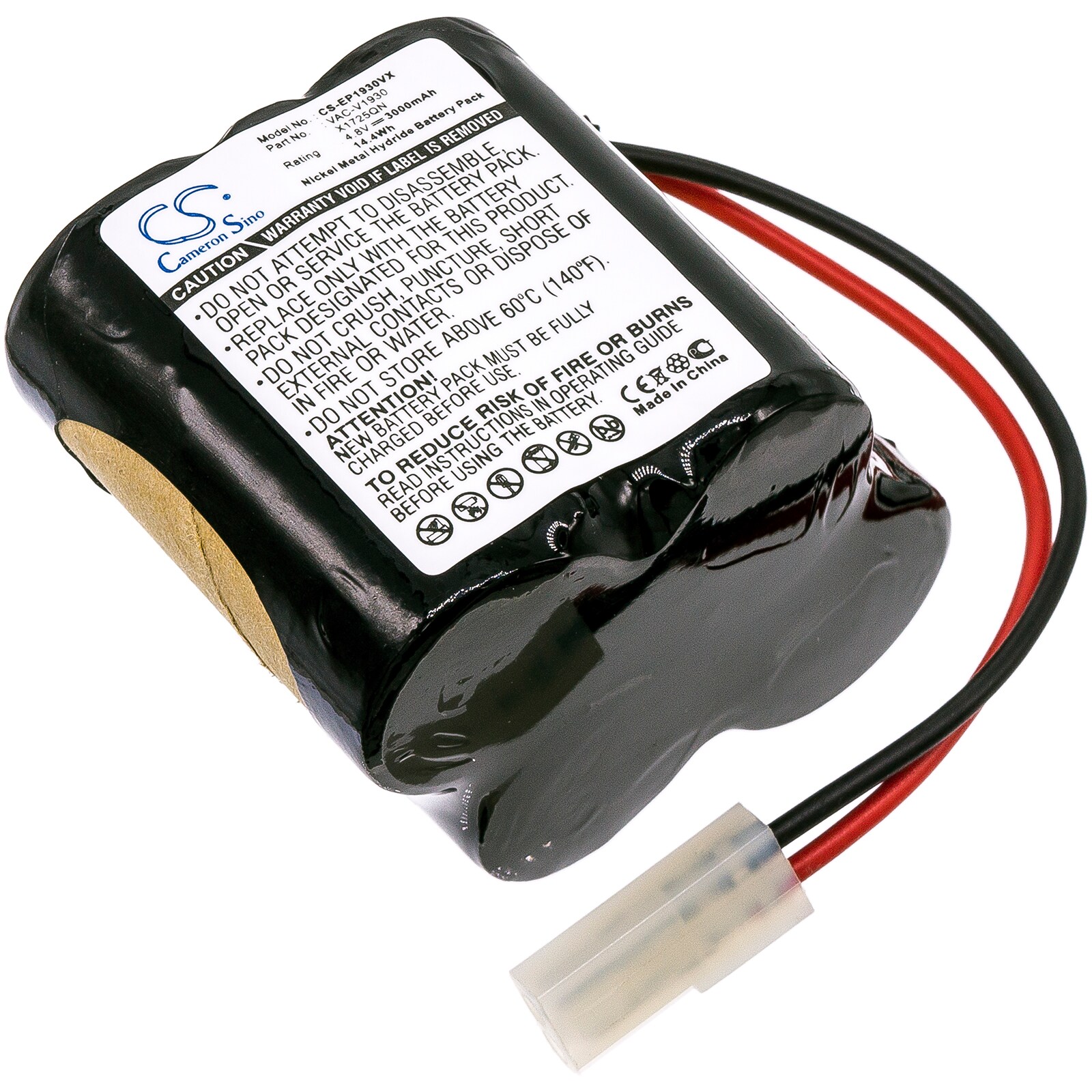 Batteri for støvsuger for Euro Pro Shark V1700Z, Shark V1930, X1725QN