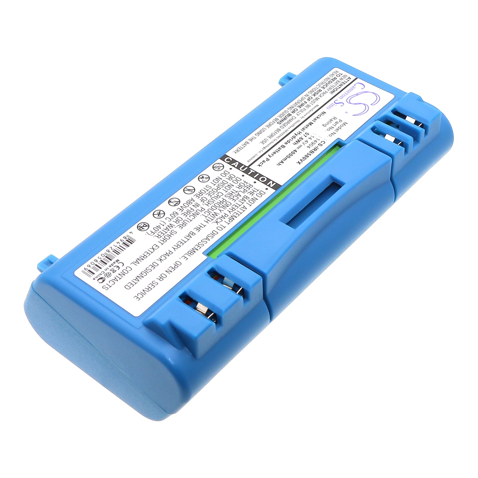 Batteri til støvsuger for iRobot Scooba 5800, Scooba 5900, Scooba 5910 og andre.