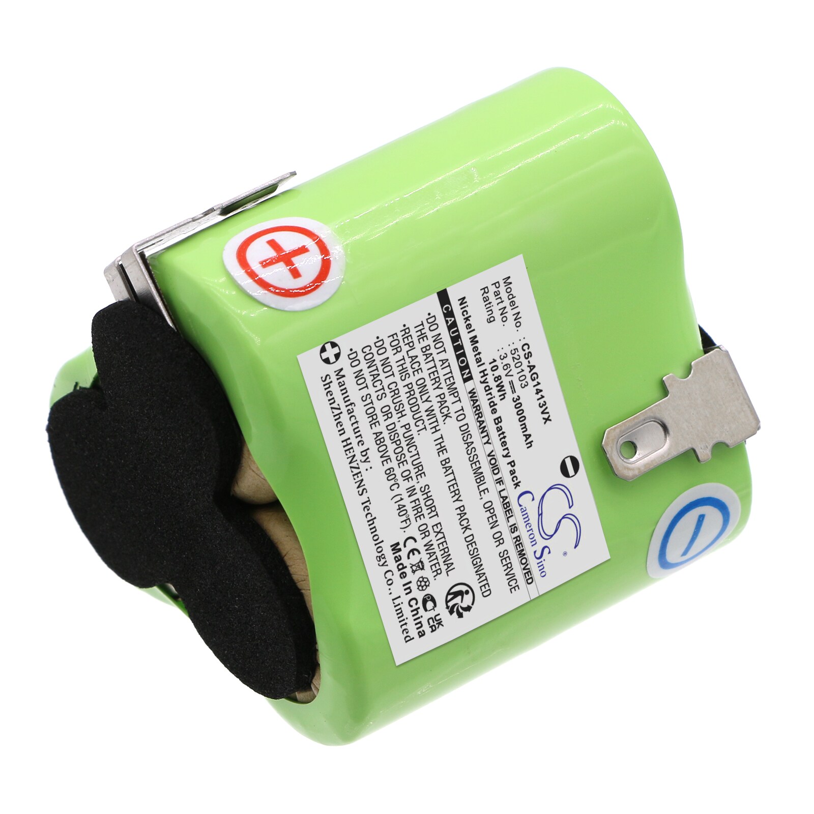 Batteri til støvsuger for AEG Liliput AG1413, Liliput, Classic 1 og andre.