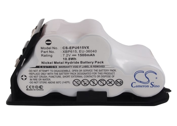 Batteri til støvsuger for Euro Pro Shark UV615, Shark UV615H, Shark UV615K osv.