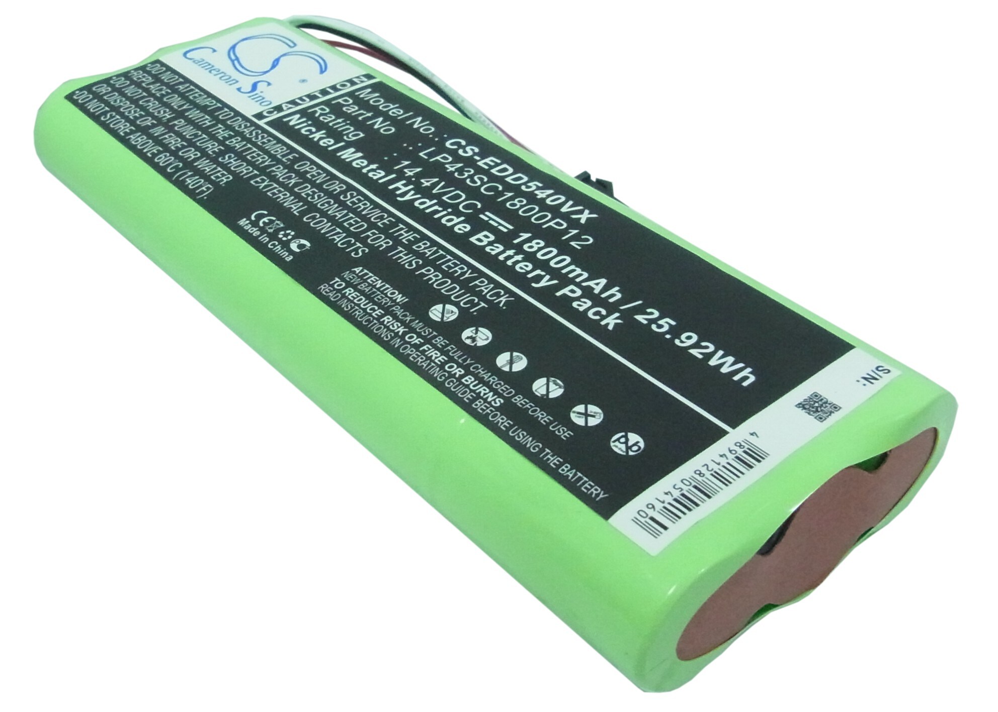 Batteri for støvsuger til Ecovacs Deebot D523, Deebot D540, Deebot D550 og andre.