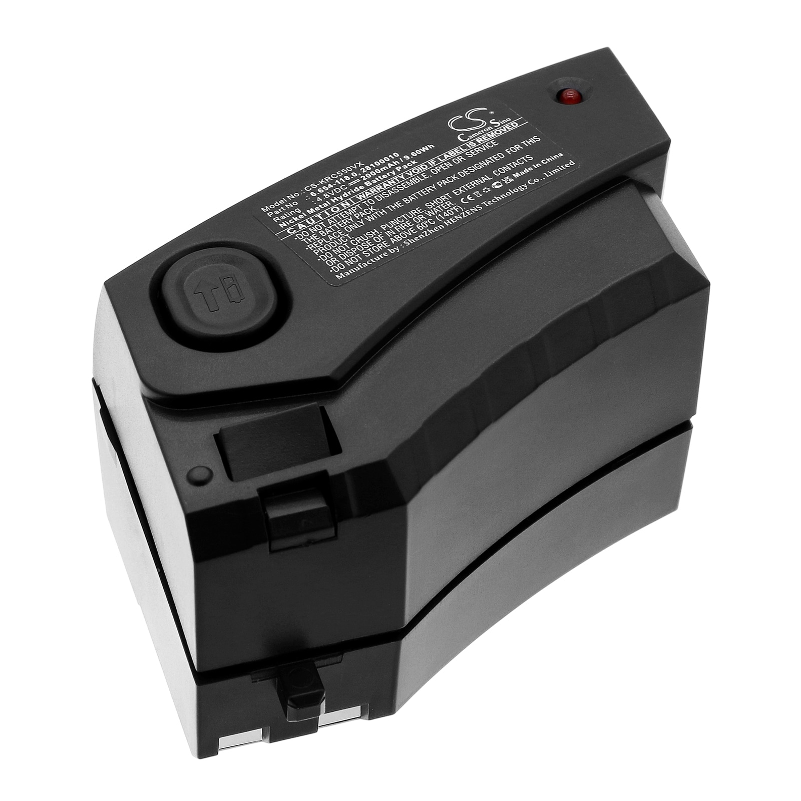 Batteri for støvsuger til Karcher KC55, 1.258-505.0, 1258-5050 etc.