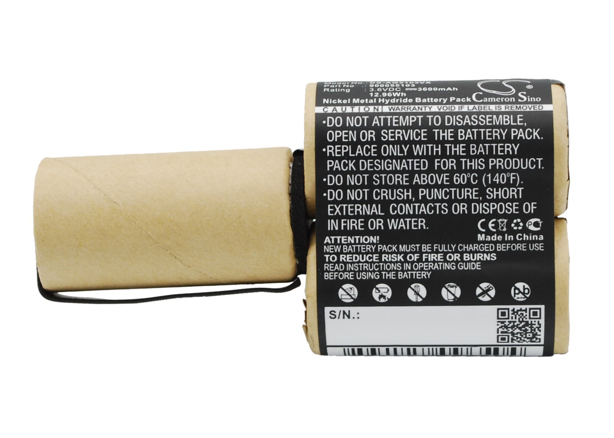 Batteri for støvsuger for AEG Electrolux FM