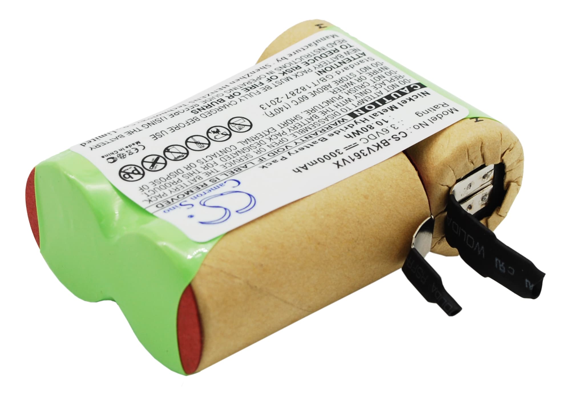 Batteri for støvsuger til Black&Decker V3610, V3600, V3610V osv.