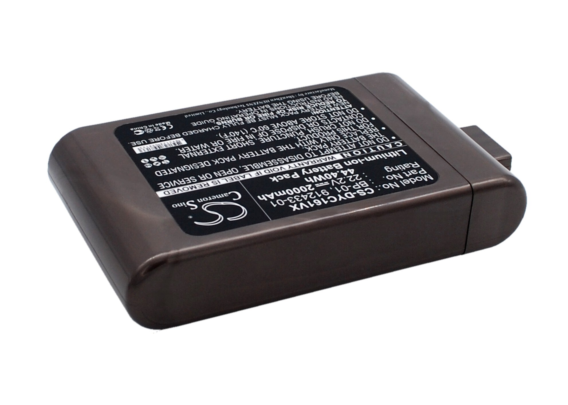 Batteri for støvsuger til Dyson DC-16, D12 trådløs støvsuger, DC16 Animal osv.