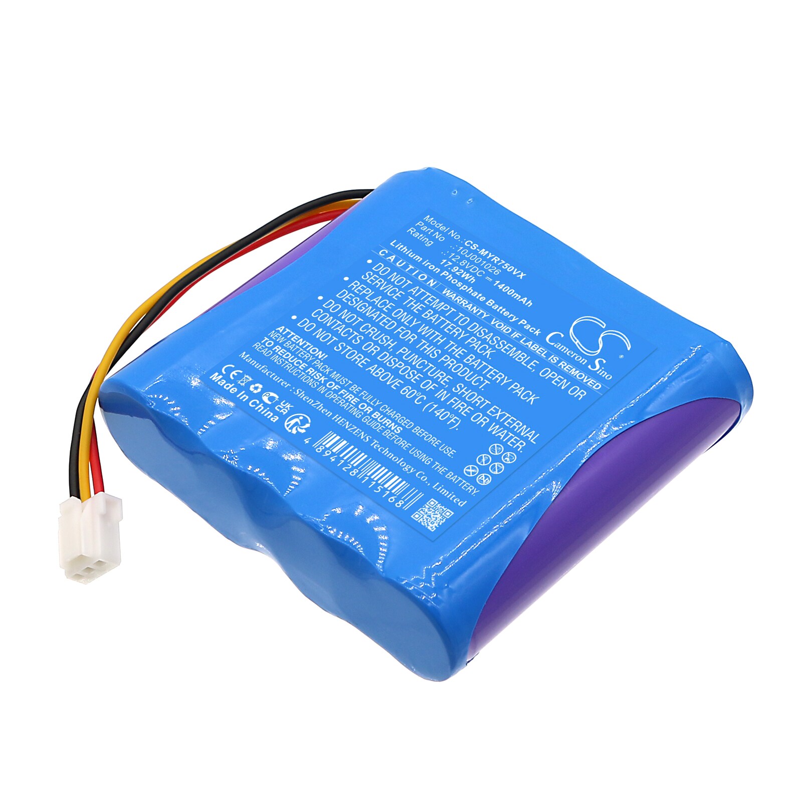 Batteri for støvsuger til Moneual RYDIS R750, Rydis Cleanbot R750, ME590 osv.
