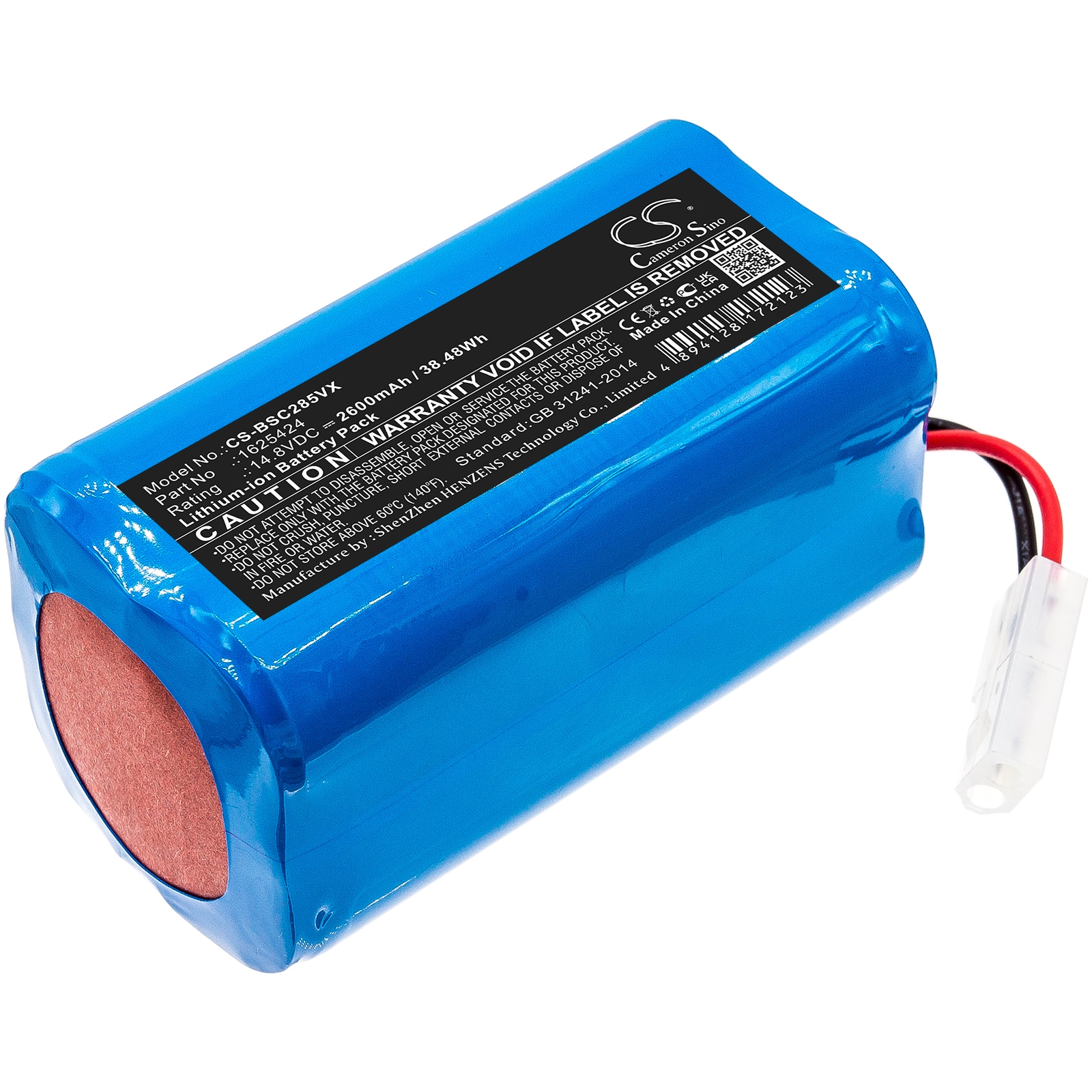 Batteri for støvsuger til Bissell SpinWave våt- og tørrobotstøvsuger, 2859 osv.