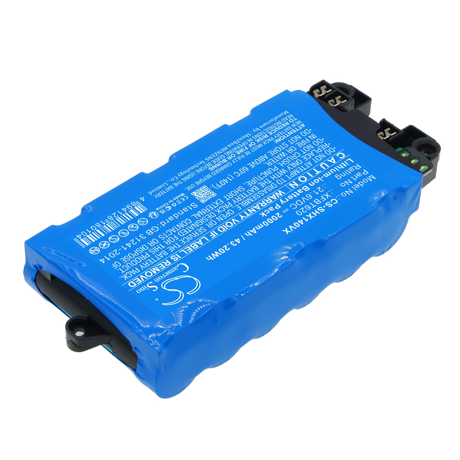 Batteri til støvsuger for Shark IX140, IX141, IZ141 osv.
