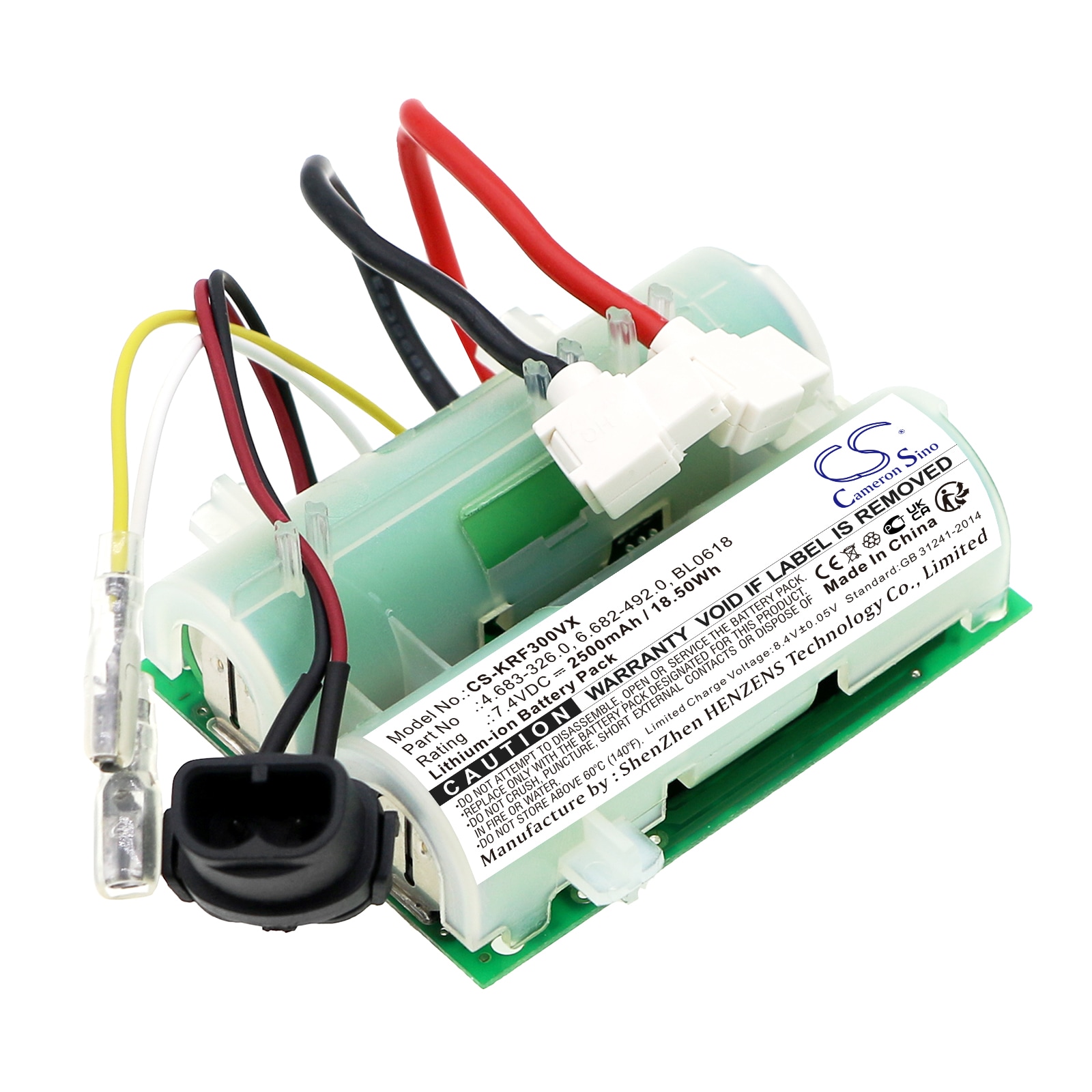 Batteri for støvsuger til Karcher FC3, FC 3 Cordless, FC 3d Cordless osv.