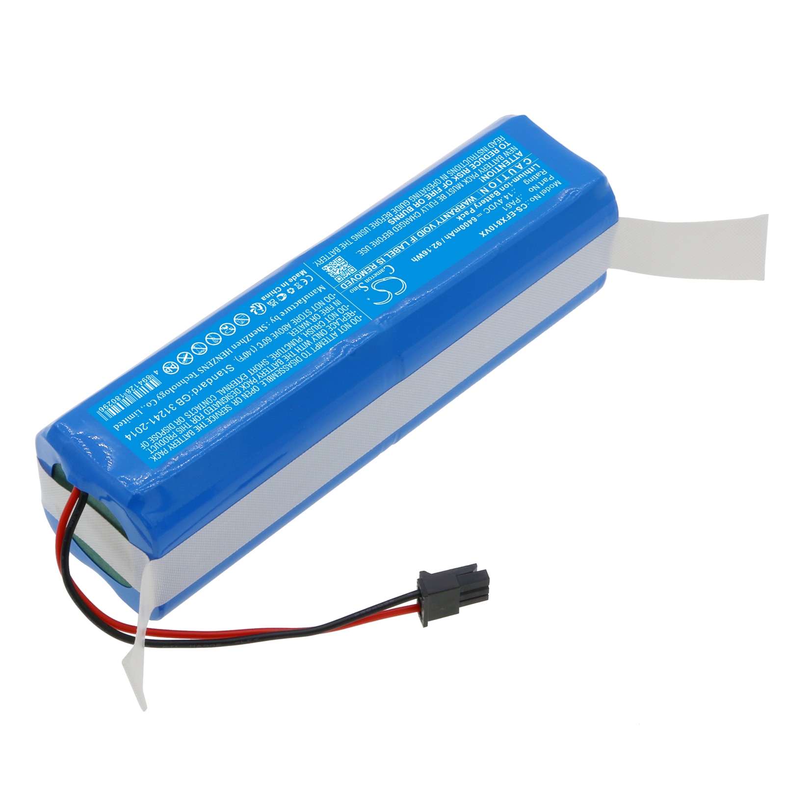 Batteri for støvsuger til Eufy RoboVac X8, RoboVac X8 Hybrid, RoboVac X8 White osv.